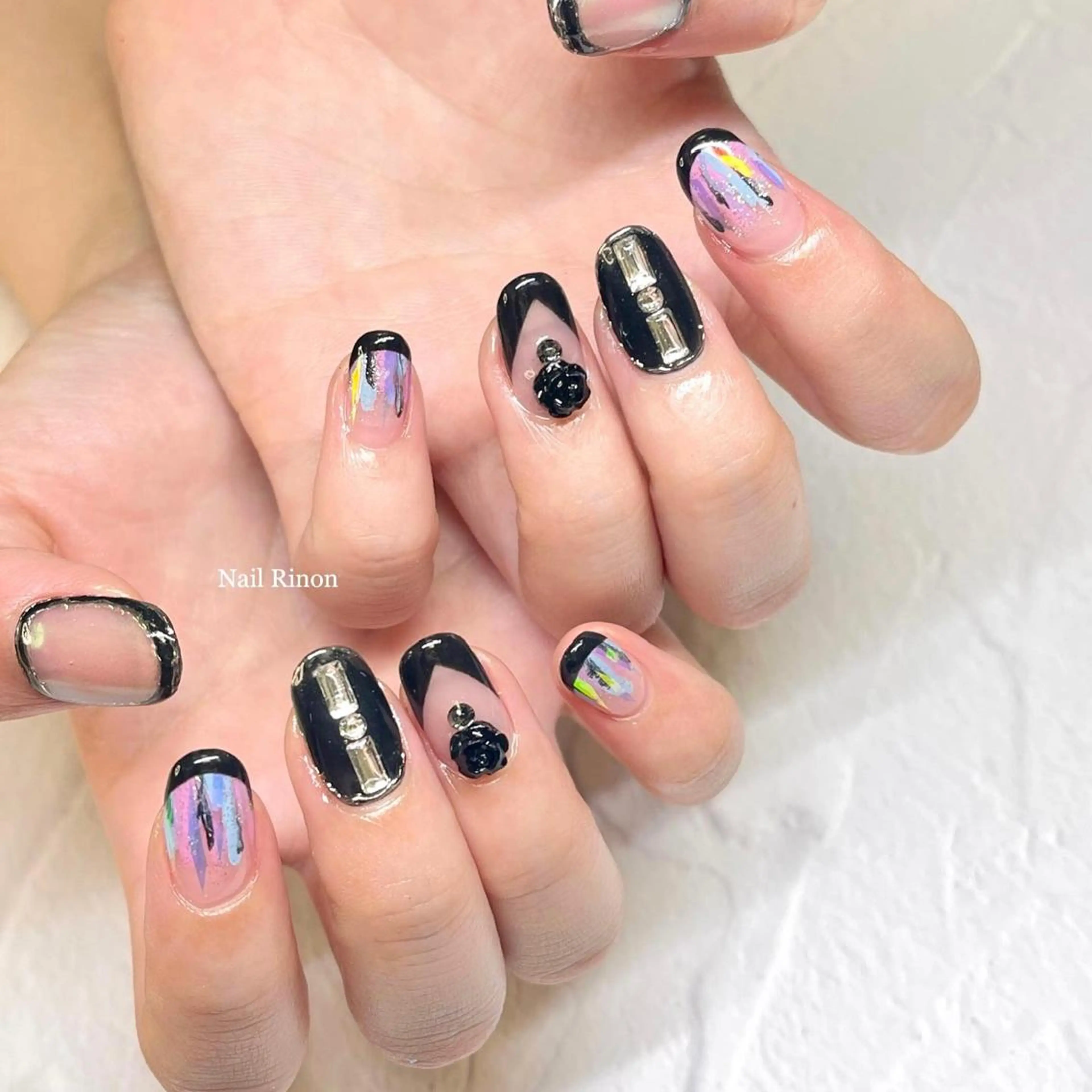 ネイル 持ち込み ハンドネイル Nail Rinonのネイルデザイン