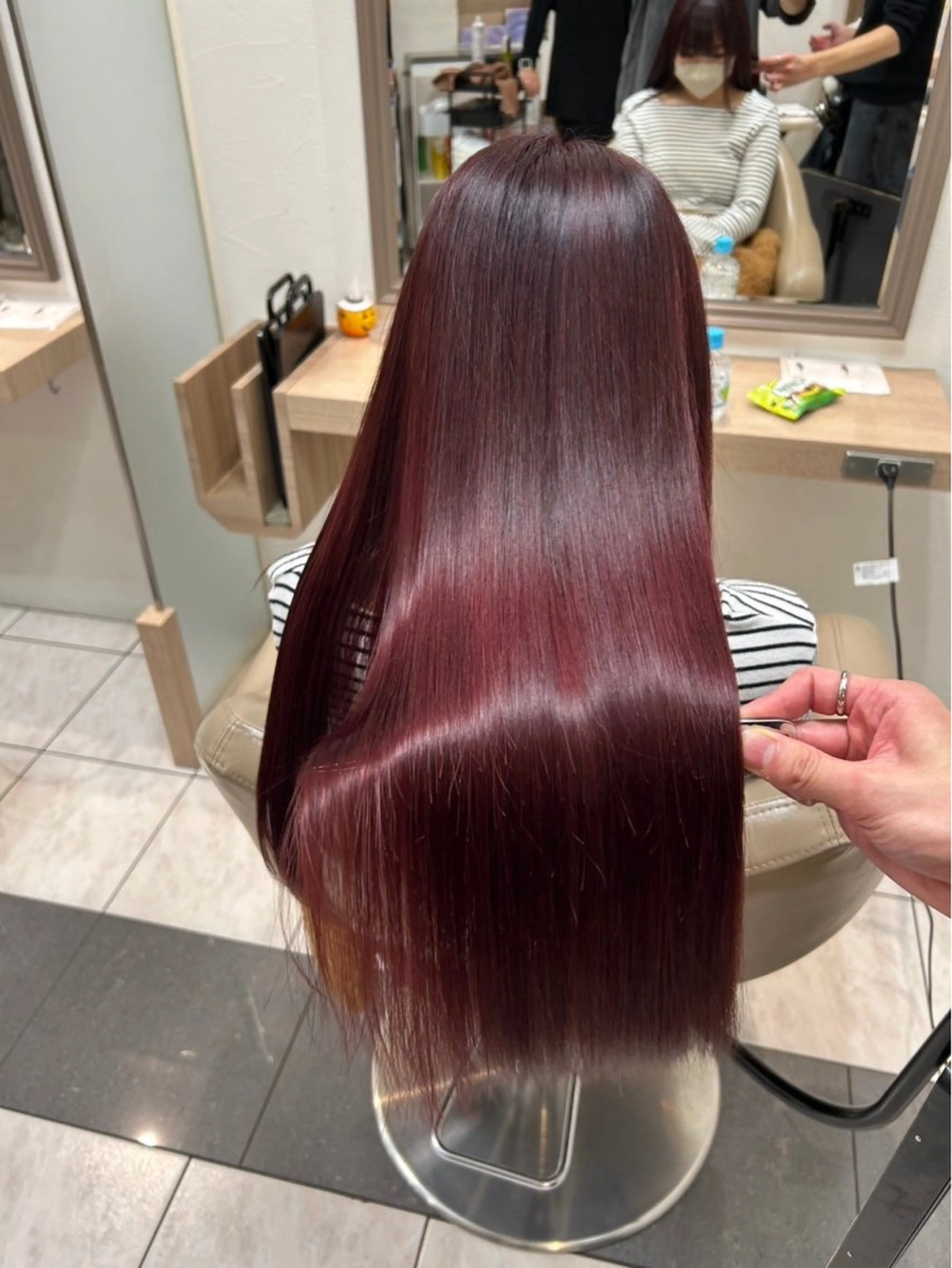 ロング カット ヘアカラー トリートメント 🌹髪質改善縮毛特化 小山正悟🌹のヘアスタイル