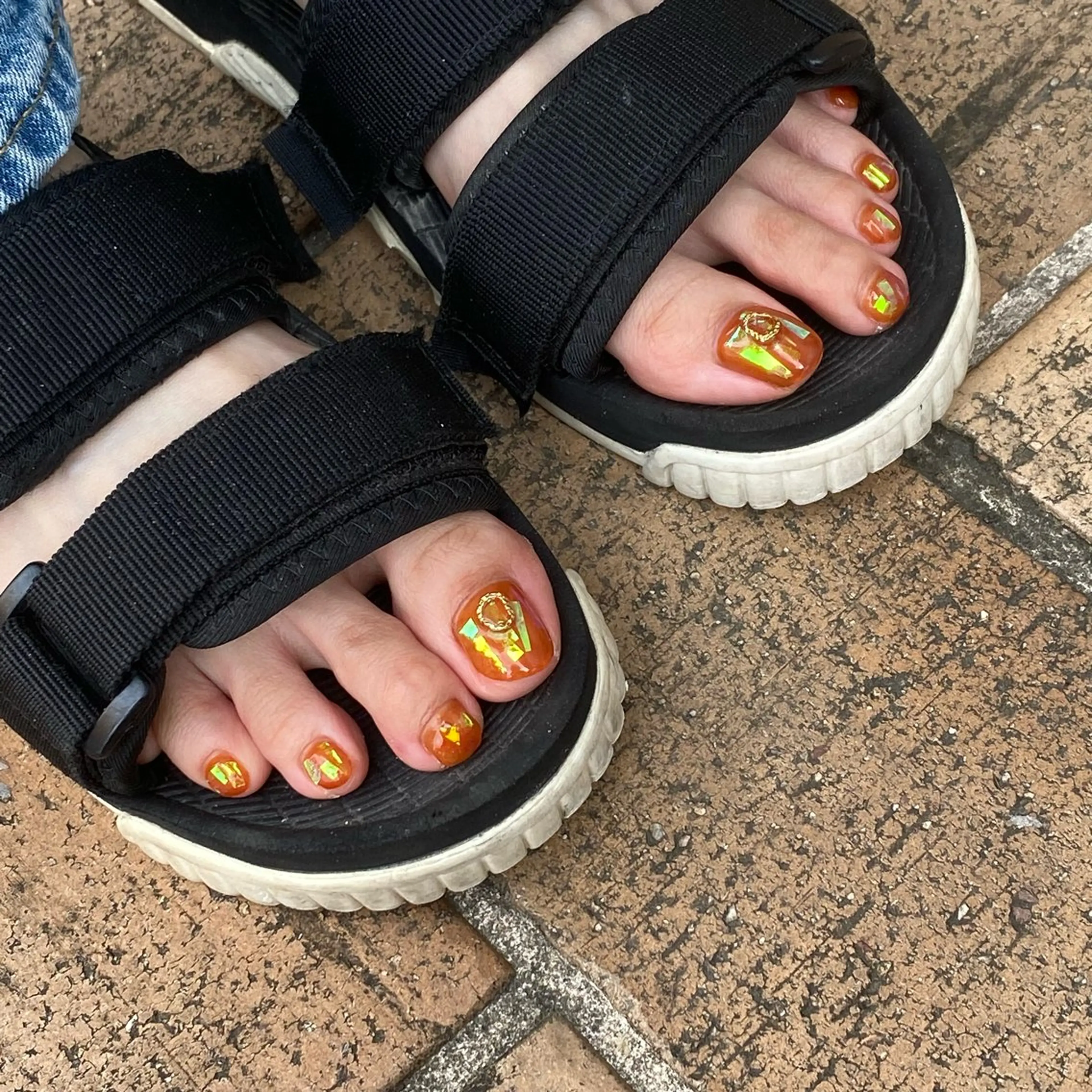 ネイル フットネイル nail salon Vian YUIのネイルデザイン