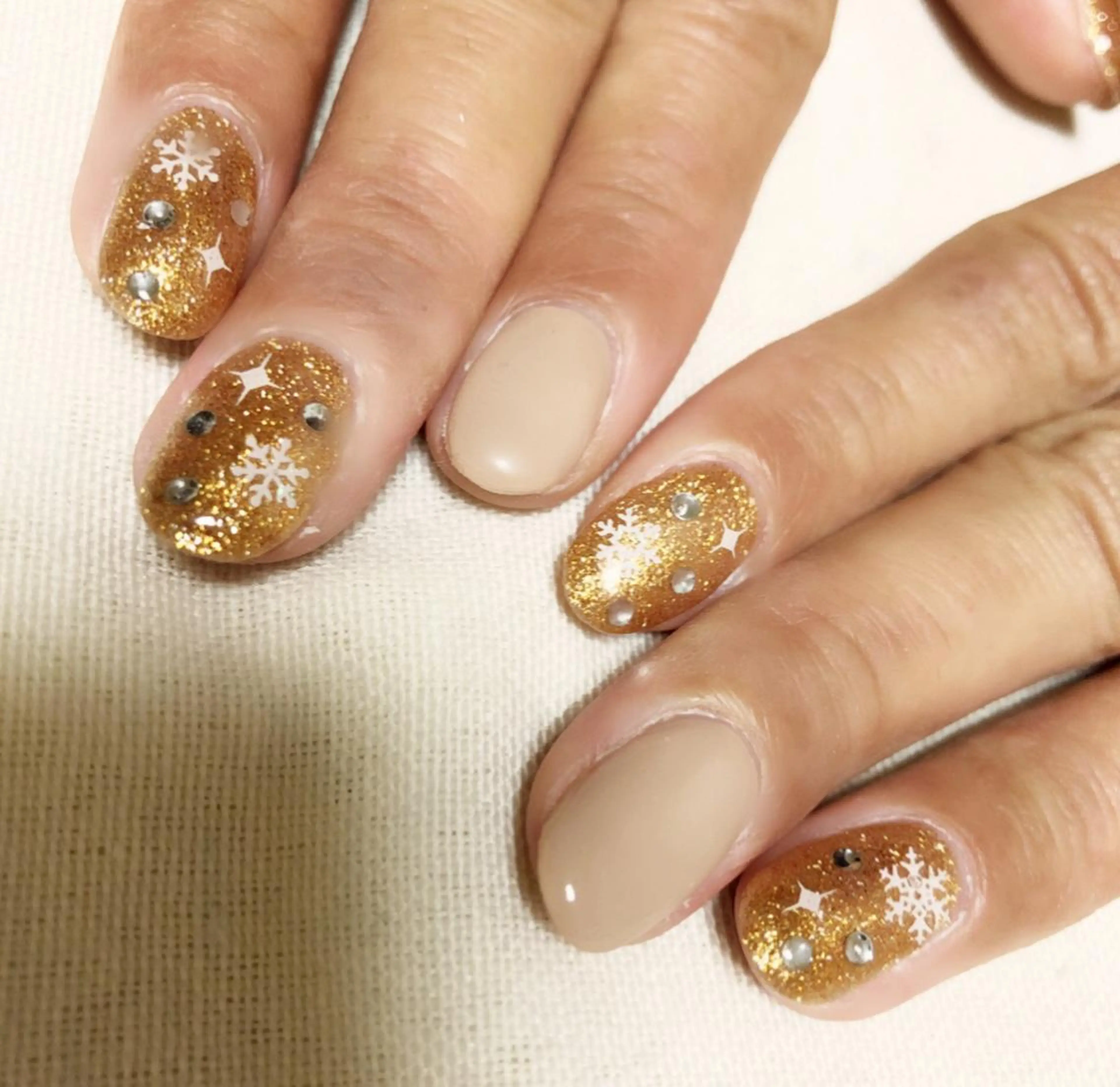 ネイル 冬ネイル クリスマス AZU nailのネイルデザイン