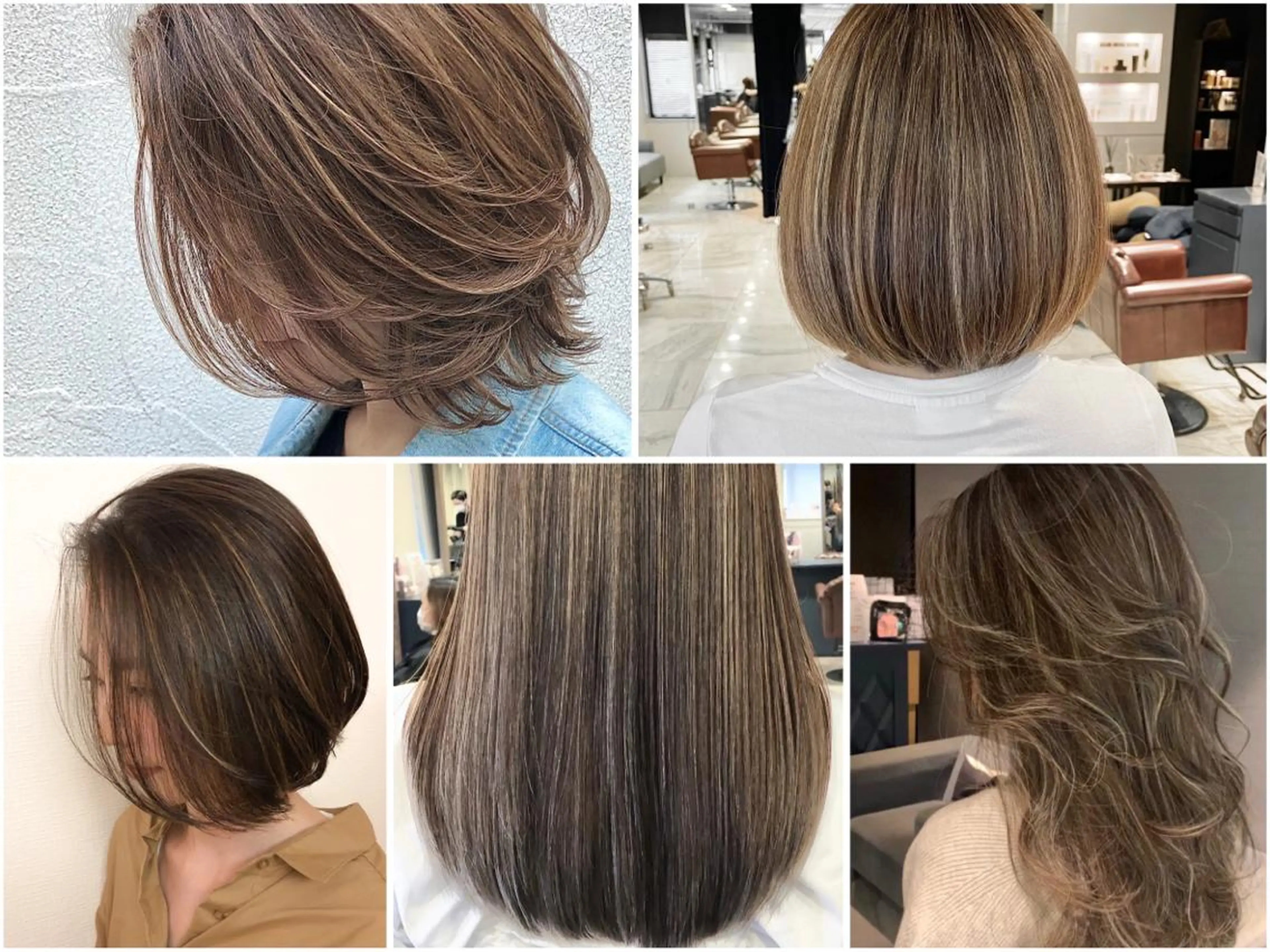 セミロング ハイライト メンズカット/ヘッド スパ/鈴木祐斗のヘアスタイル