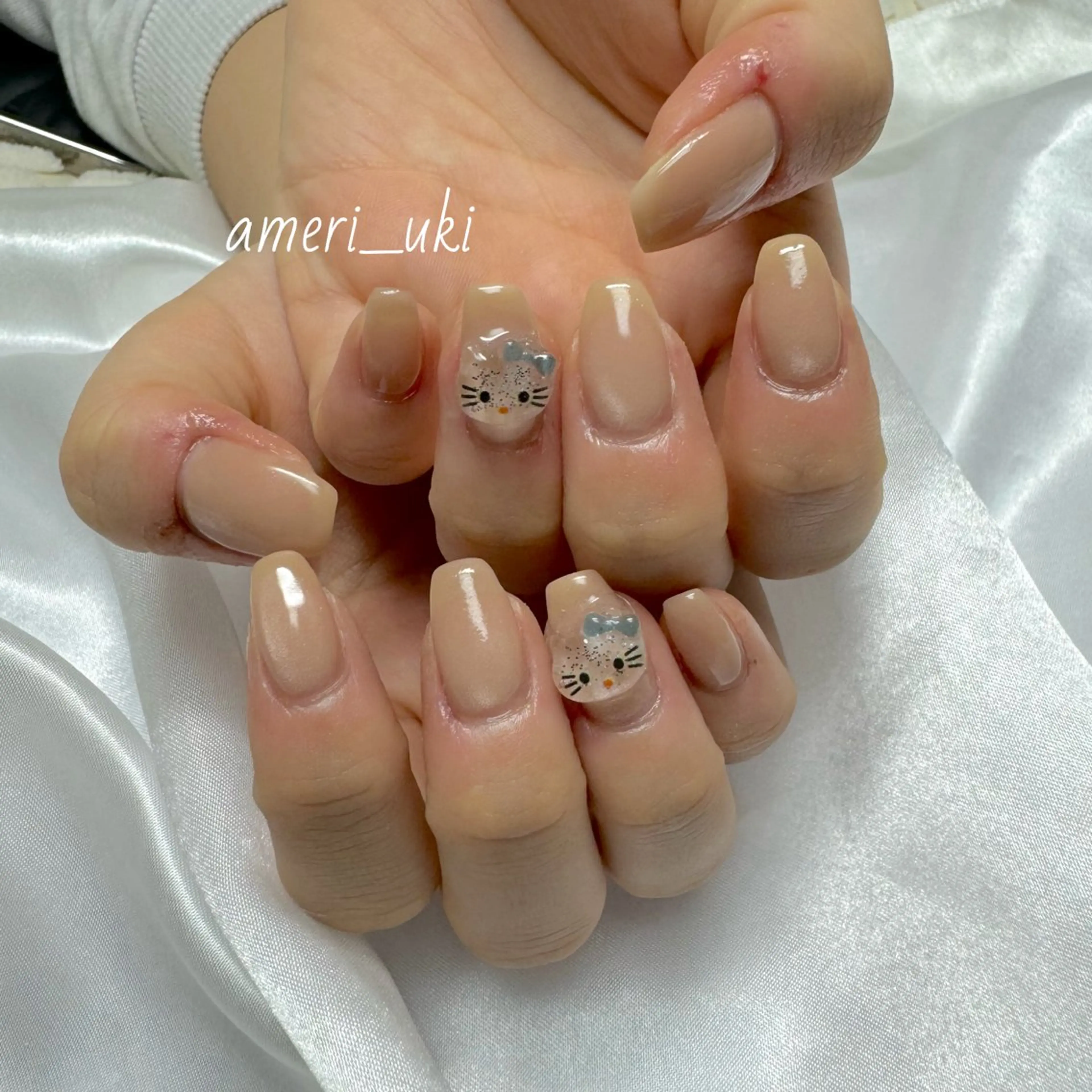 ネイル マグネットネイル ハンドネイル Ameri nail /UKIのネイルデザイン