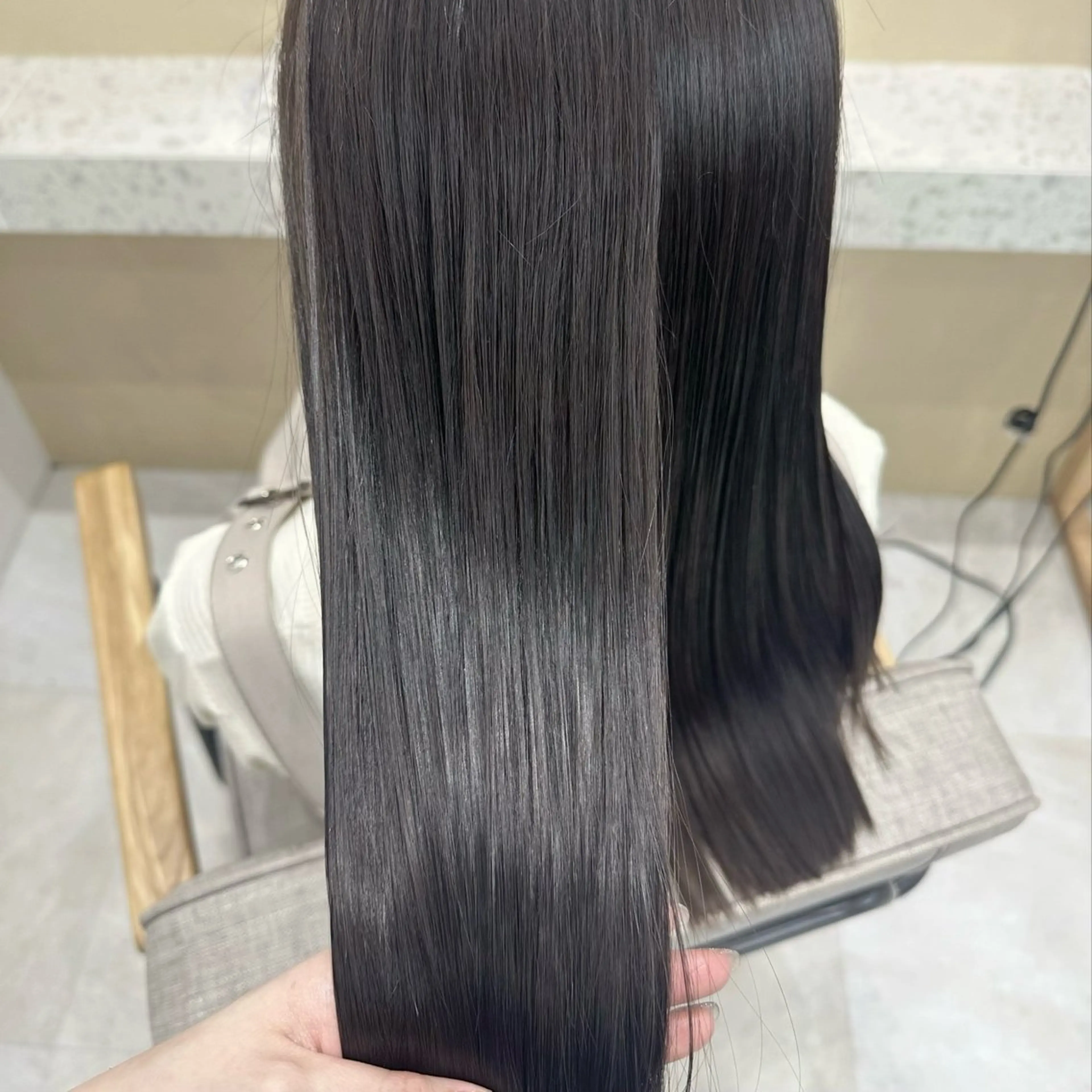 ロング カラー ヘアカラー トリートメント 🌜韓国/艶髪/縮毛 /kokoro🌛のヘアスタイル