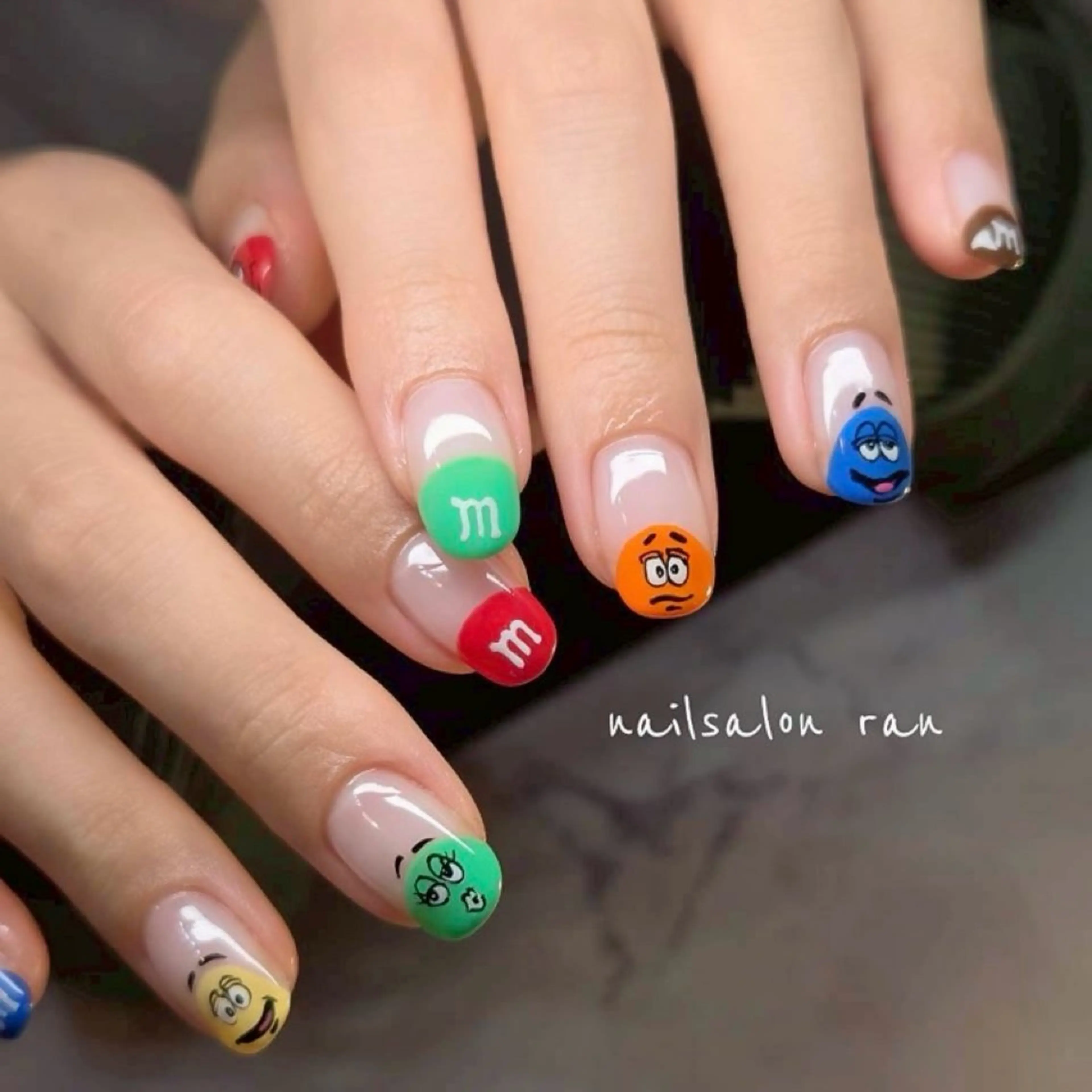 ネイル ハンドネイル nailsalon ranのネイルデザイン