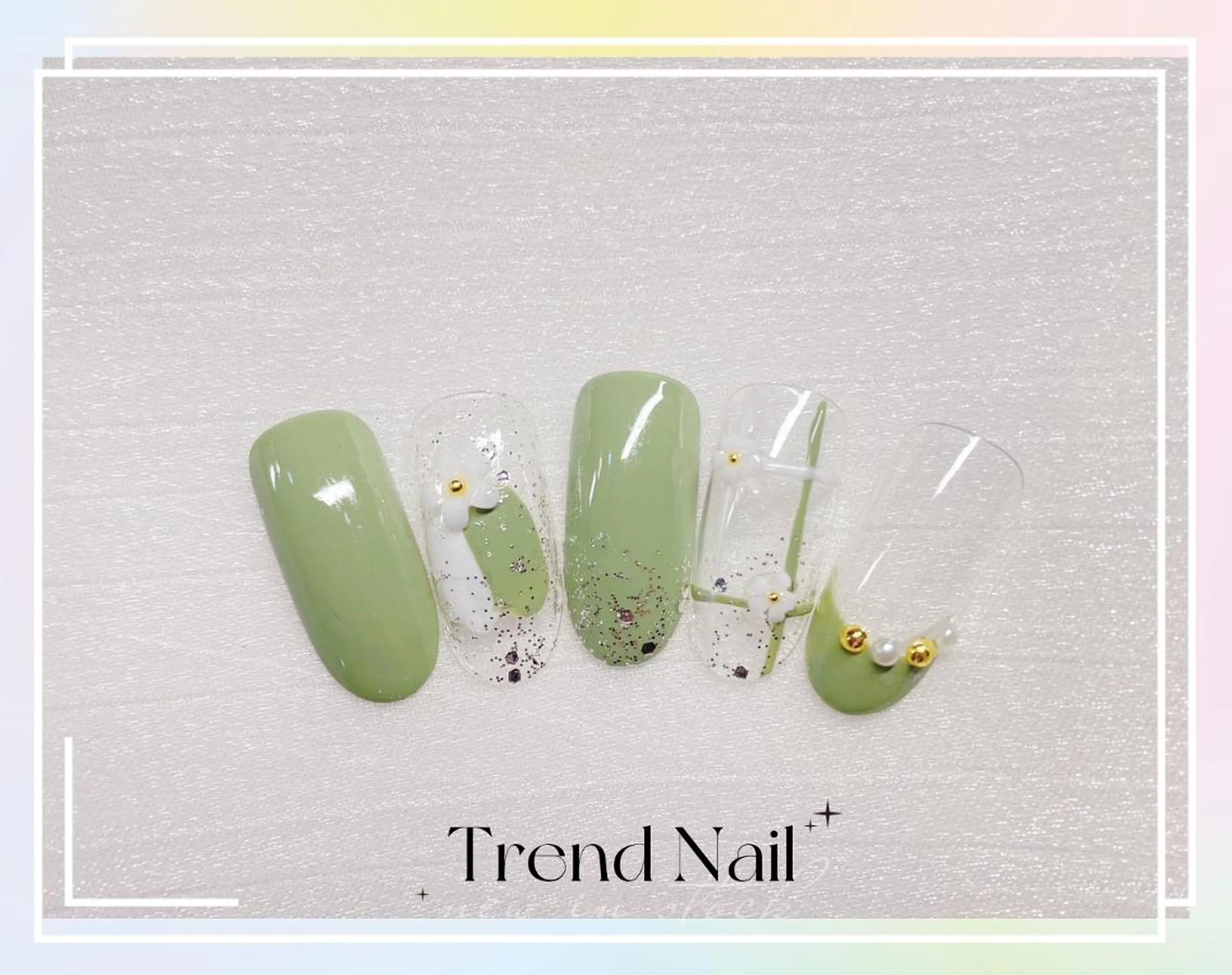 ネイル アートネイル ジェルネイル ソフトジェル ストーンネイル ハンドネイル ハンドケア トレンド ネイル スタジオのネイルデザイン