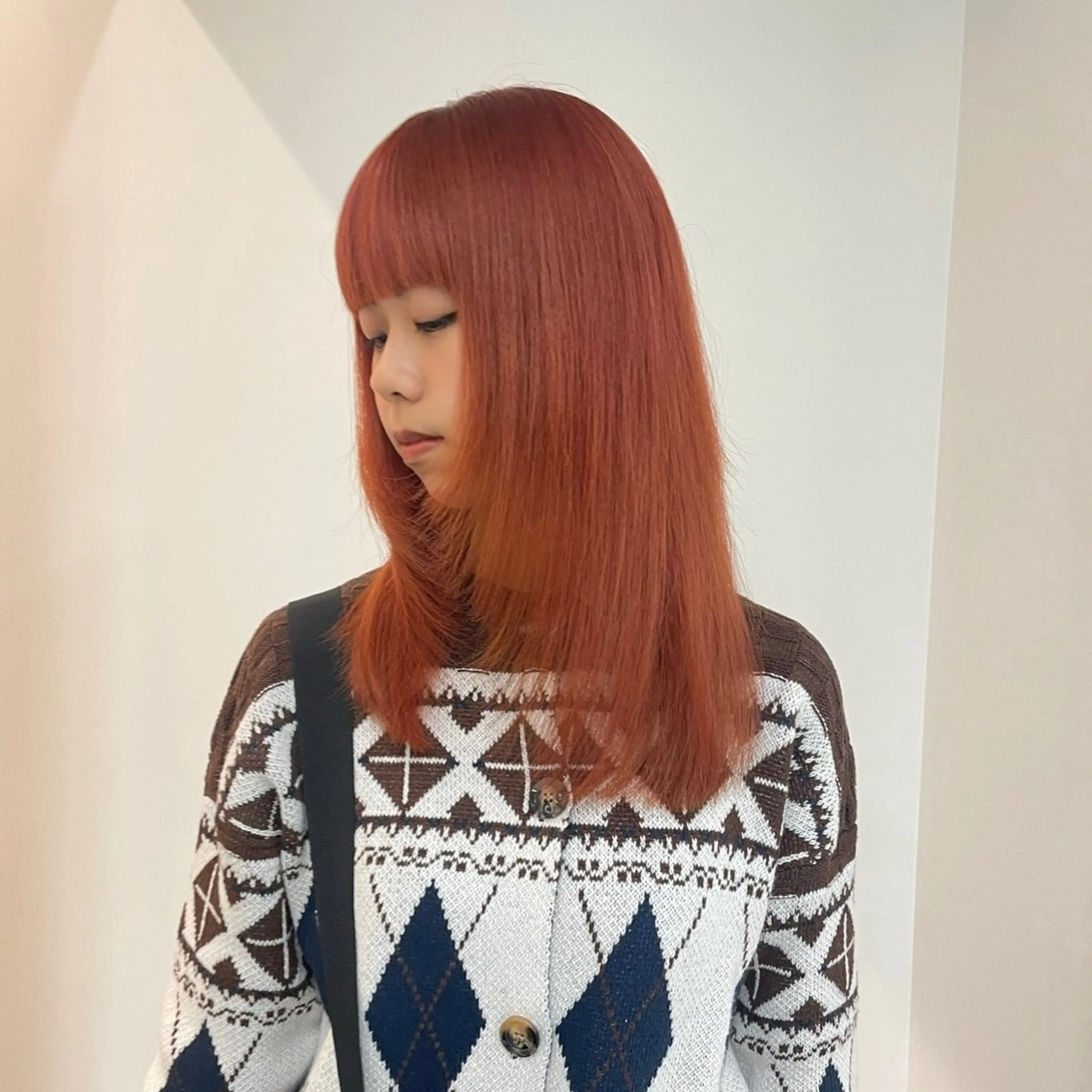 セミロング カラー GO TODAY シェアサロン Flos店所属・耳つぼジュエリー 👂🏻🌸ayaのエステ・リラクイメージ