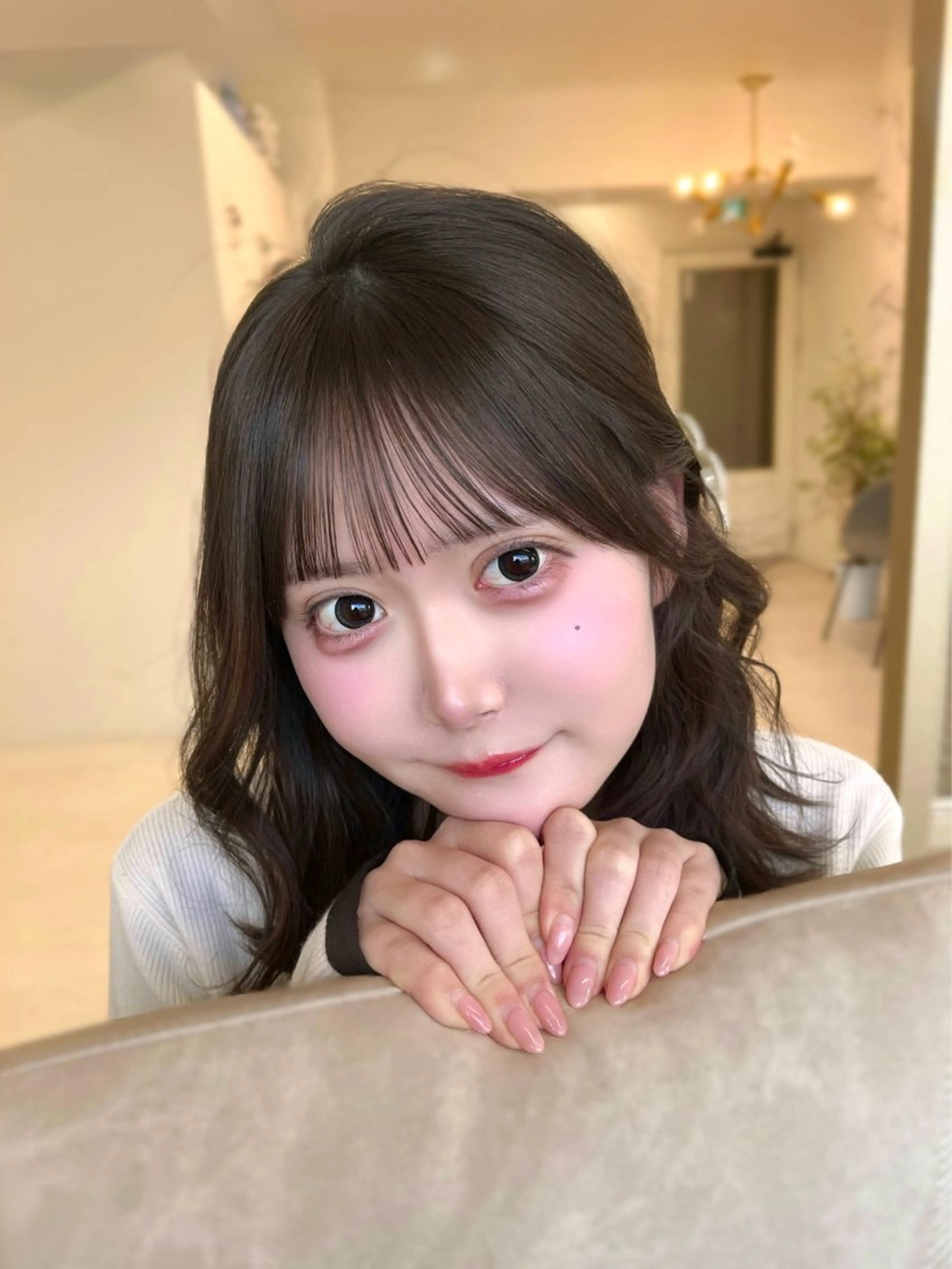 セミロング カラー カット 🪞レイヤー/暖色カ ラー🧸mai🎀のヘアスタイル