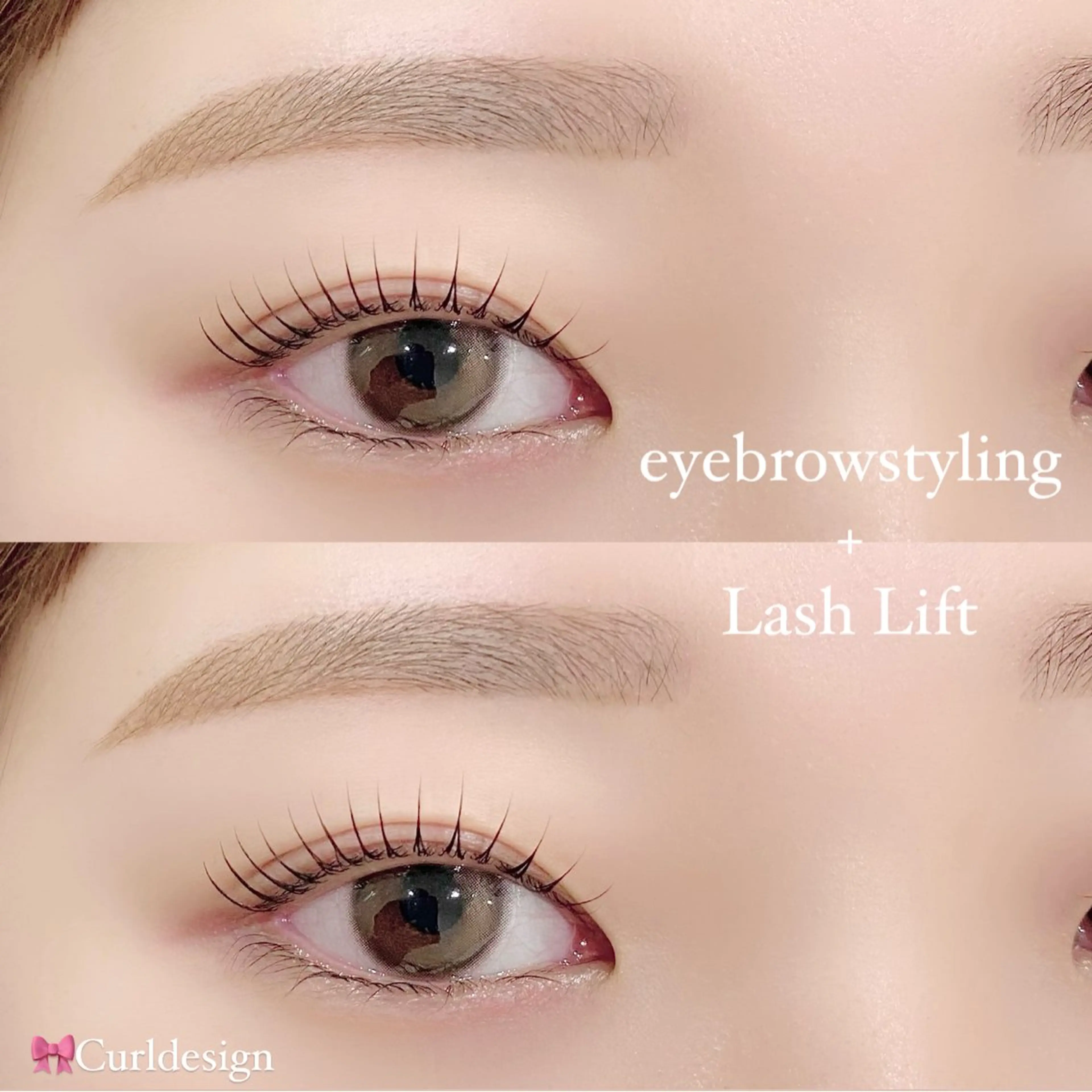 Lash Lift × eyebrowの写真