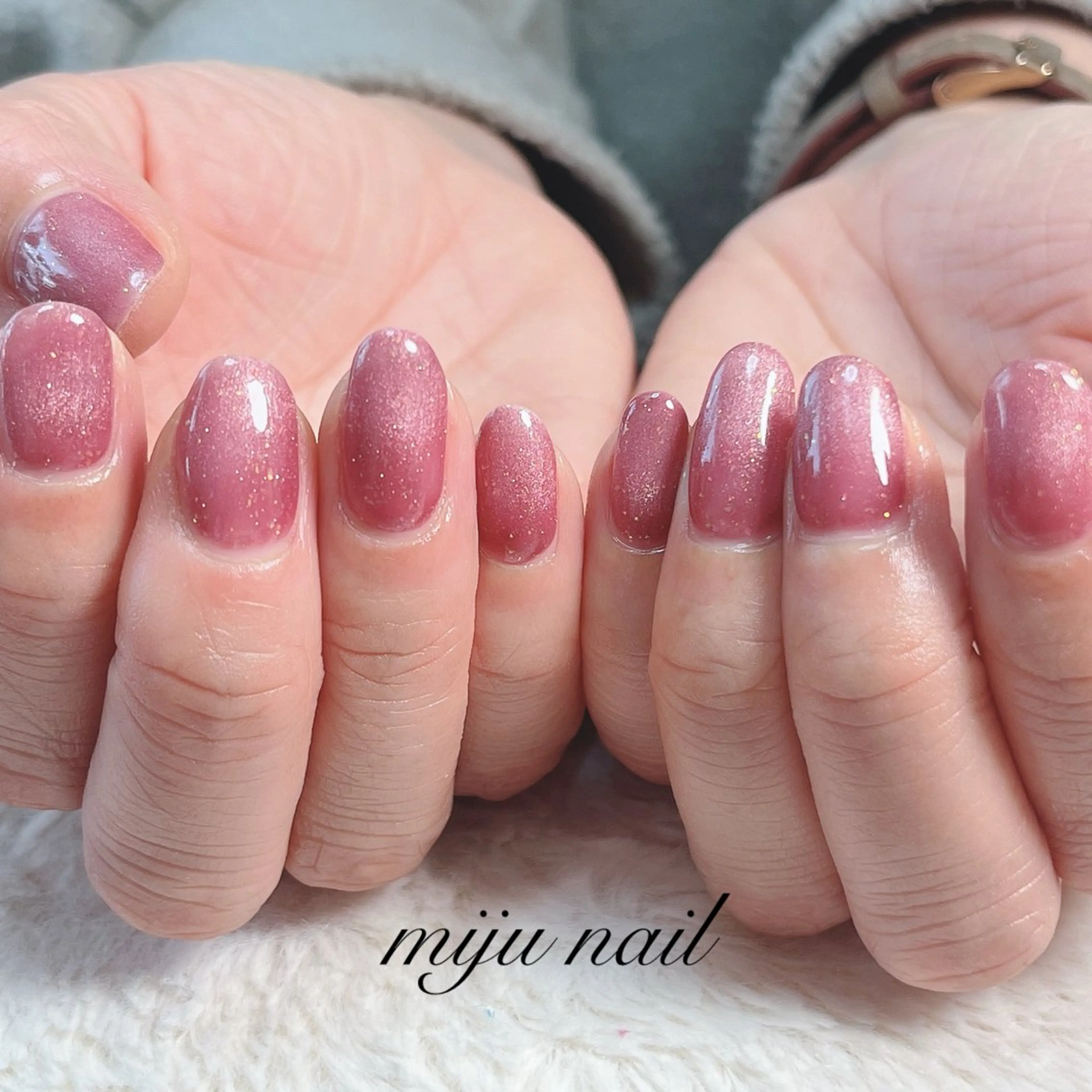 ネイル ❁miju nail 大人上品/自爪育成のネイルデザイン