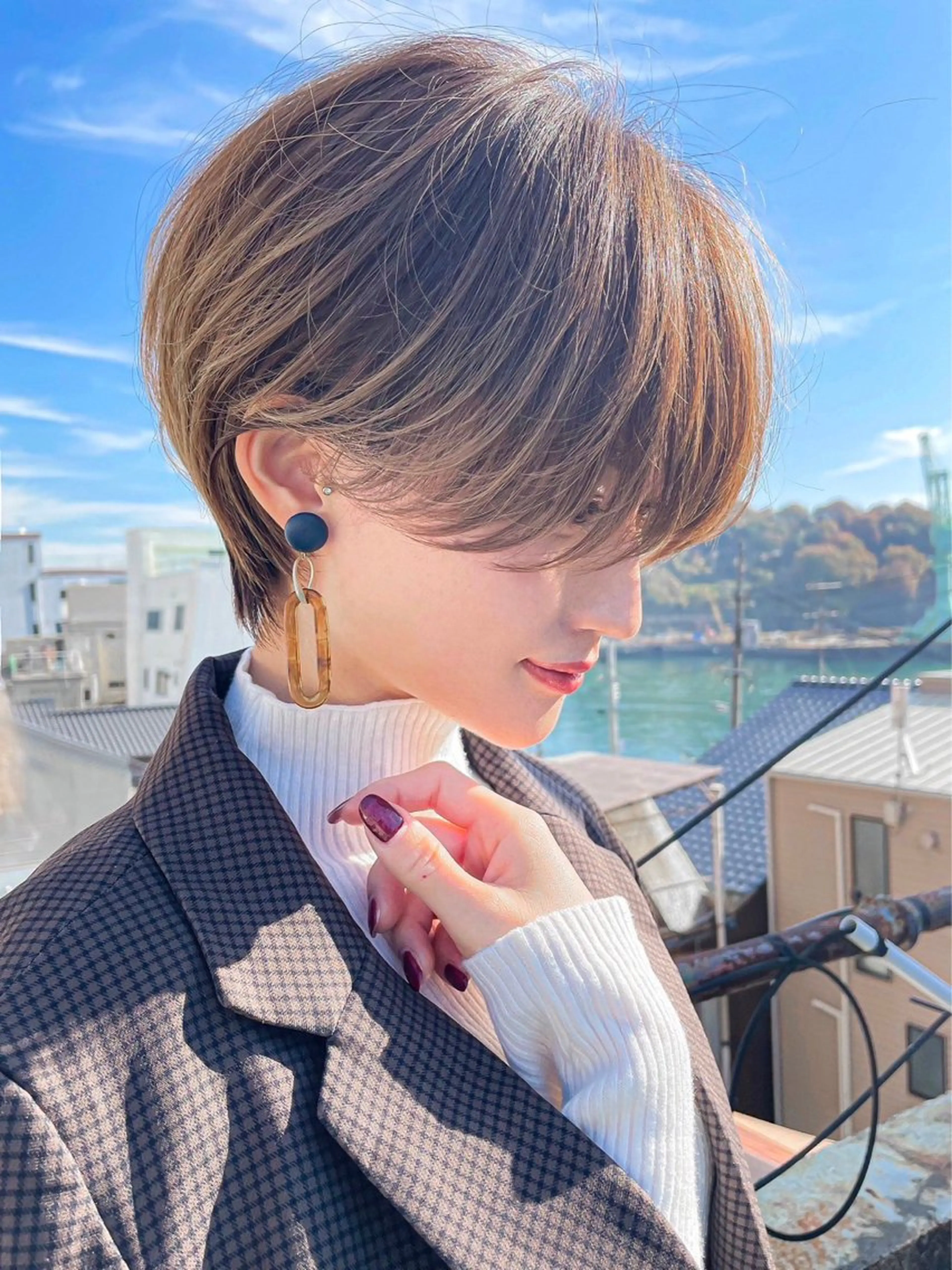 ショート hair salon Ranun髪質改善のヘアスタイル