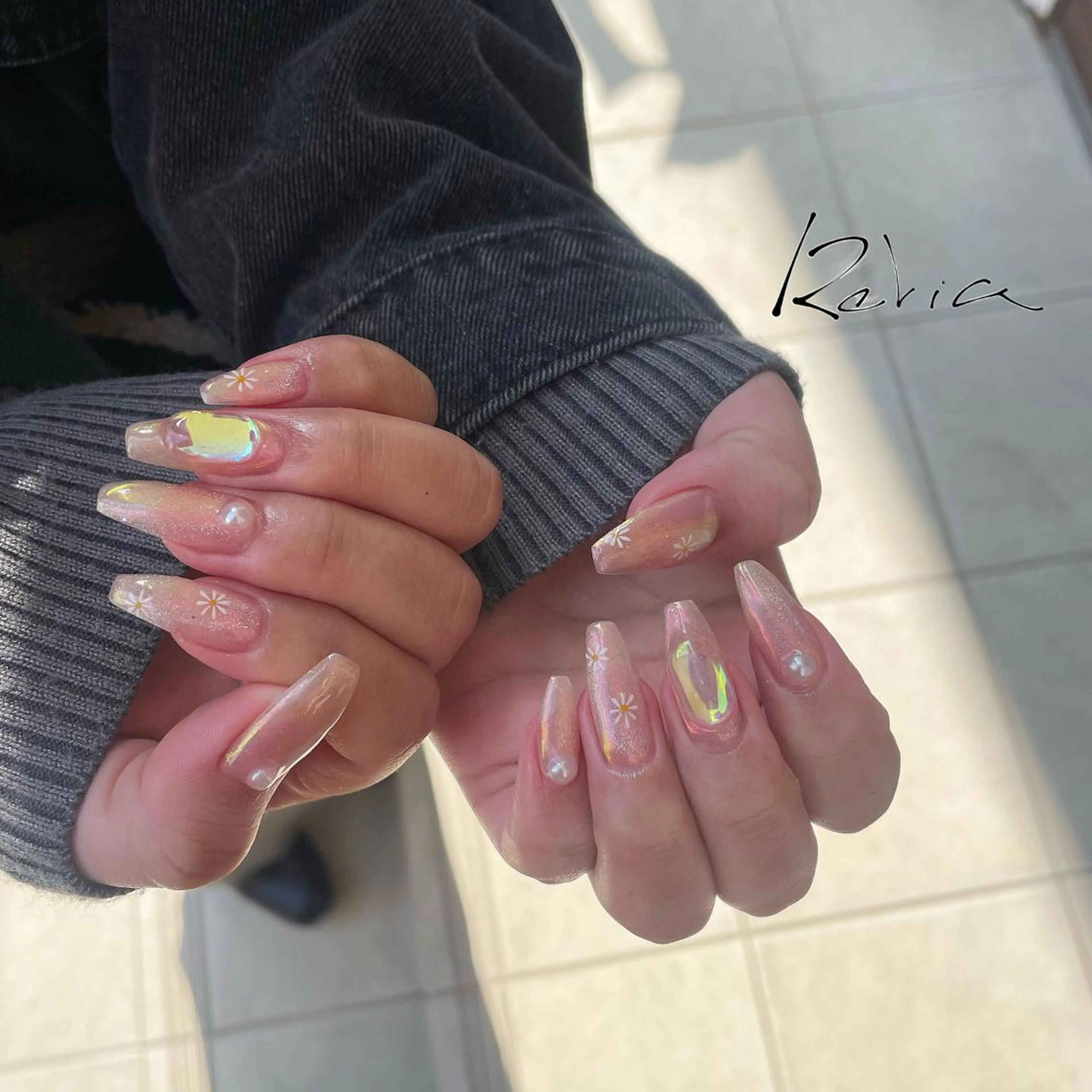 ネイル ハンドネイル revia所属・ERI Nailistのネイルデザイン