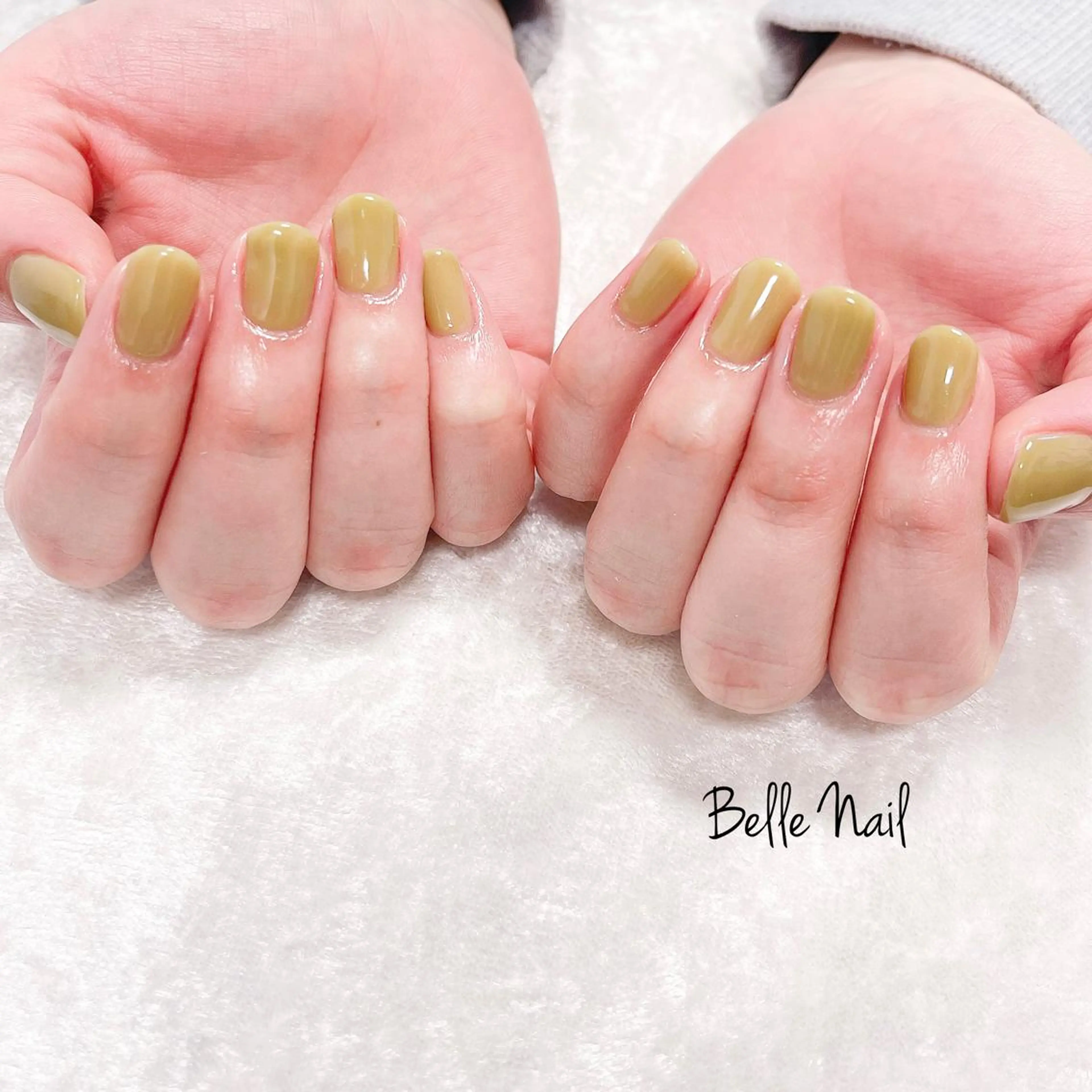 ネイル グリーン Sak nailroomのネイルデザイン