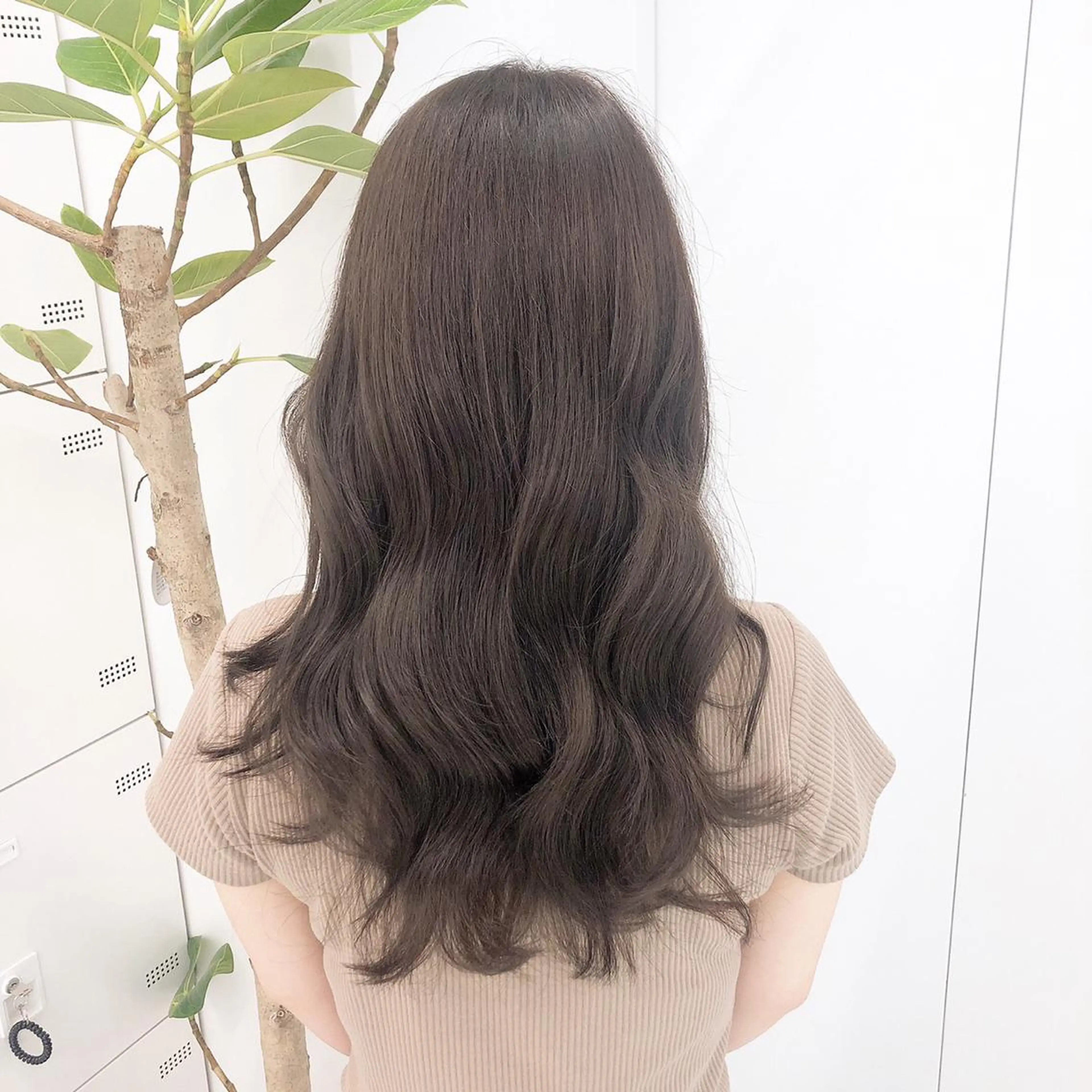 ロング カラー ヘアカラー トリートメント ヘアセット ⛄️冬の透明感 カラー⛄️大西のヘアスタイル