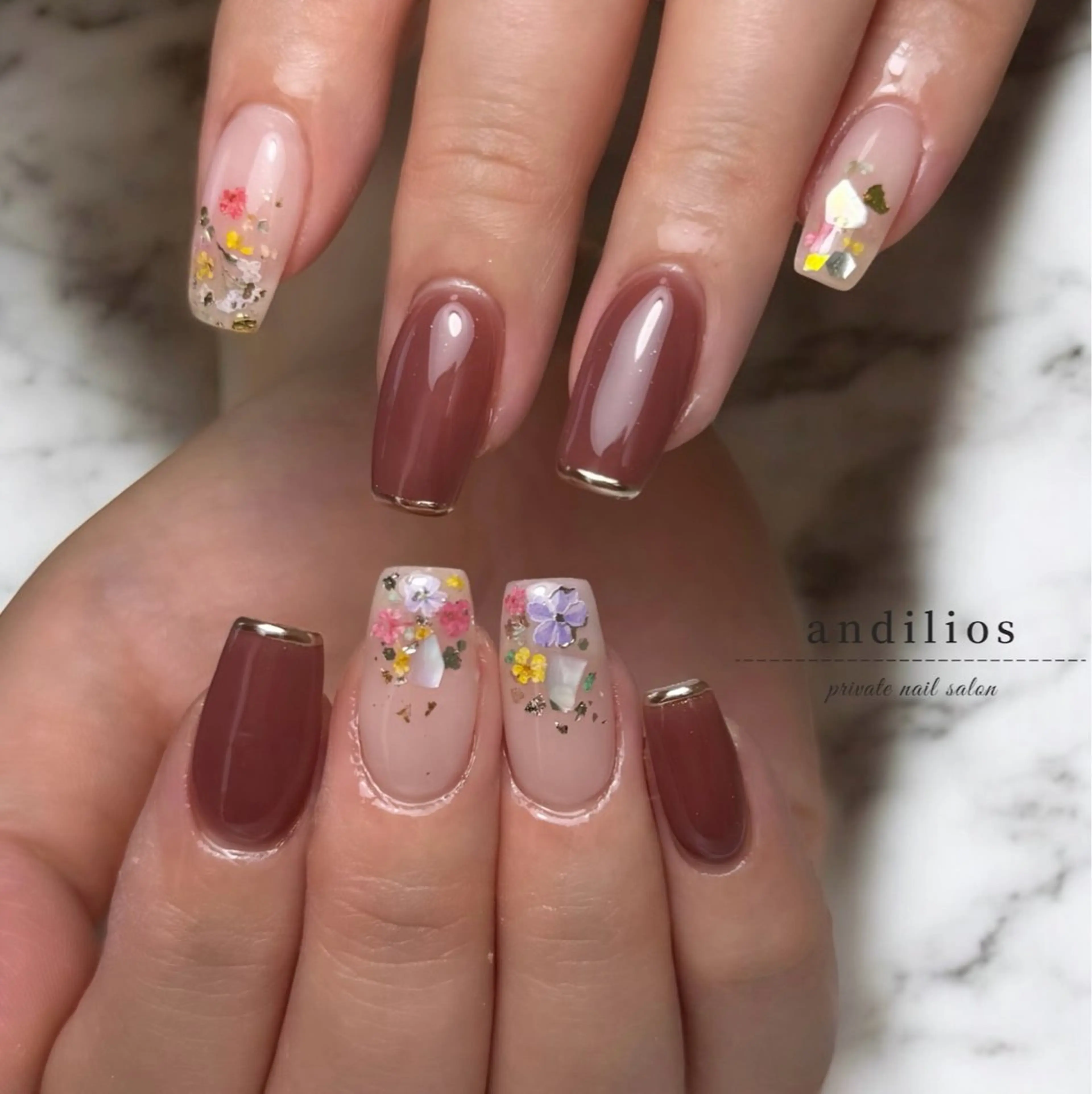 ネイル ハンドネイル andilios / private nail salon所属・andilios / shioriのネイルデザイン