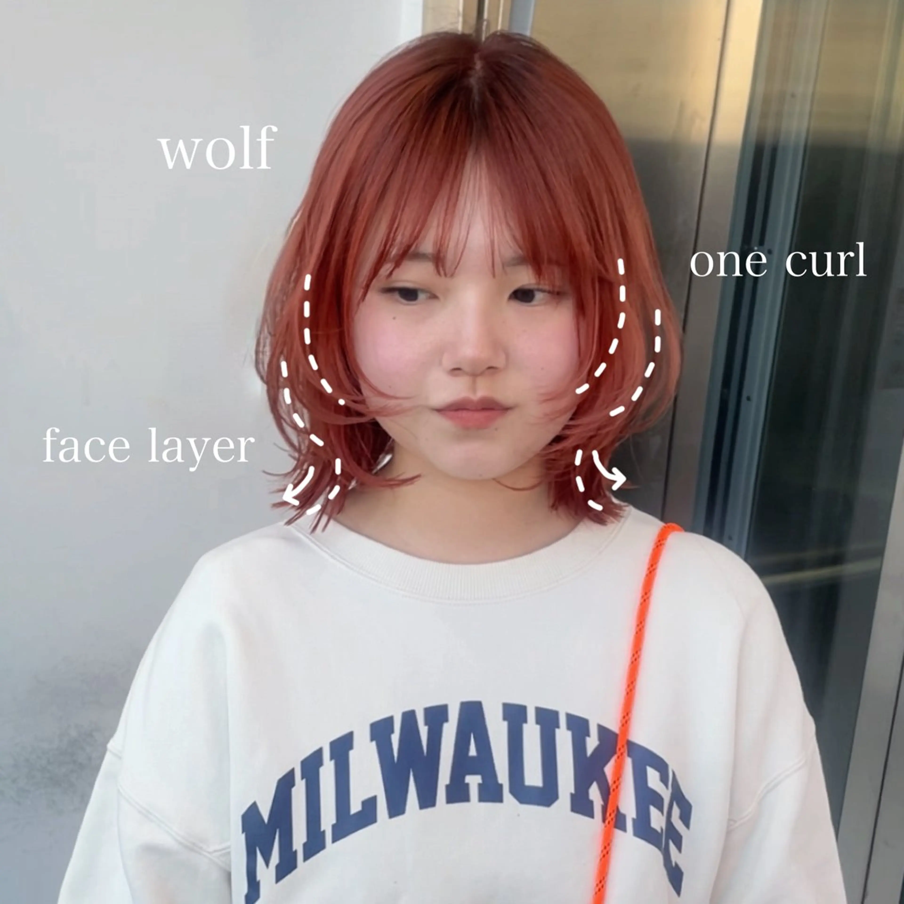 ショート カラー レイヤー/ブリーチ ♥️【木坂 桃歌】のヘアスタイル