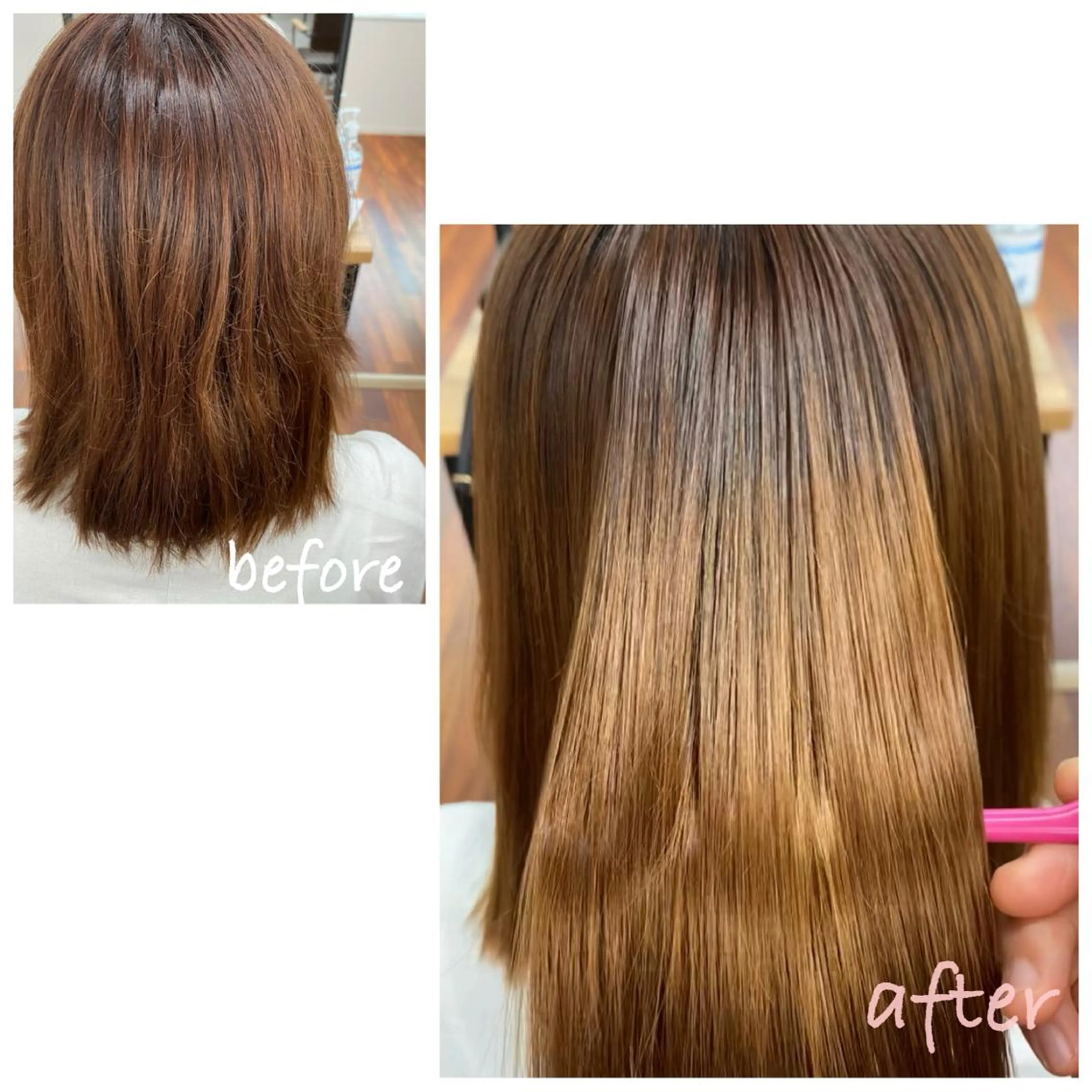 ミディアム パーマ 縮毛矯正 酸性ストレート ストレートパーマ GRANLUSSO 〜グランルッソ駅前店所属・木口 嘉美のヘアスタイル