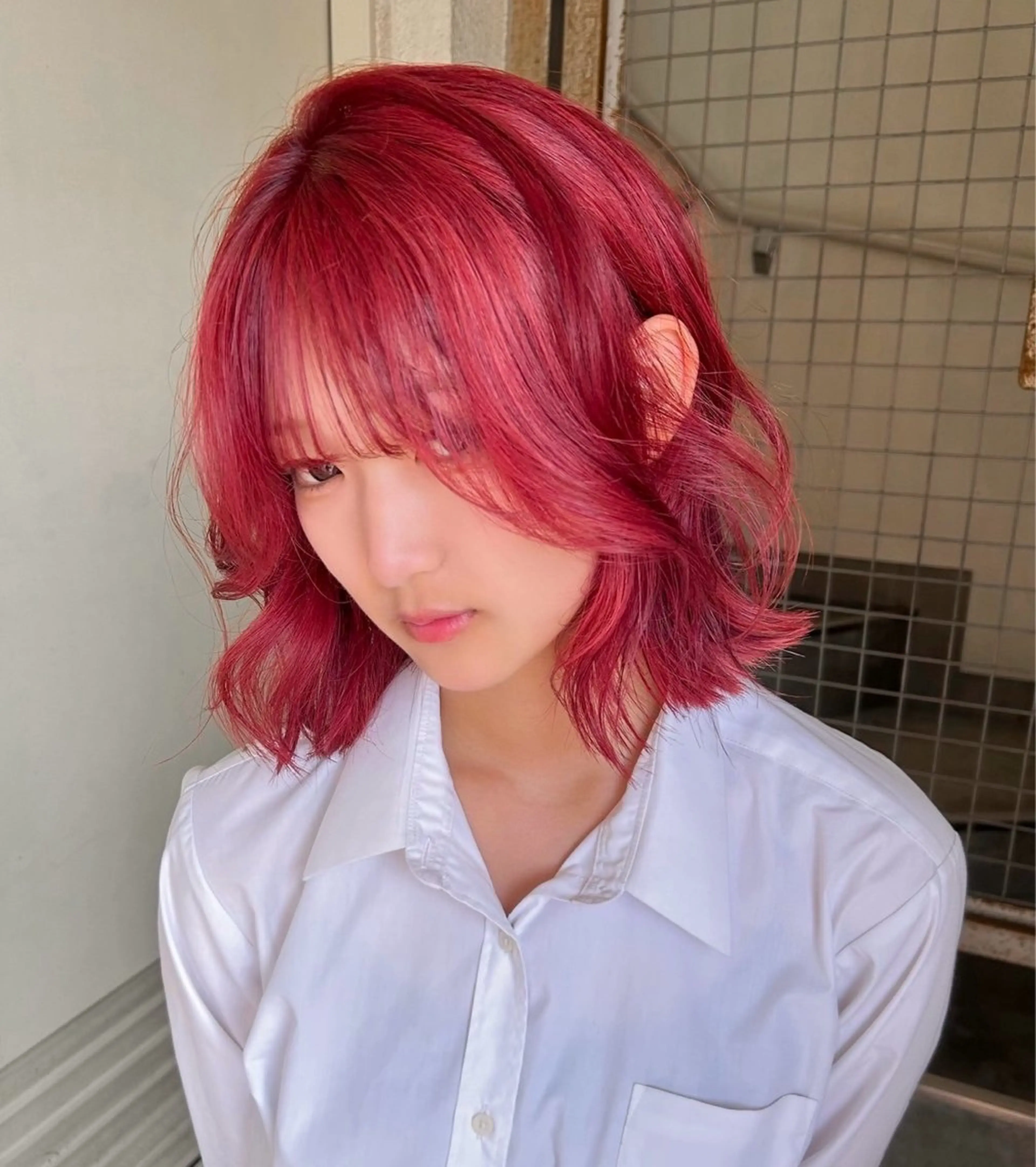 カラー moon/髪質改善/ ブリーチ/レイヤー☪のヘアスタイル