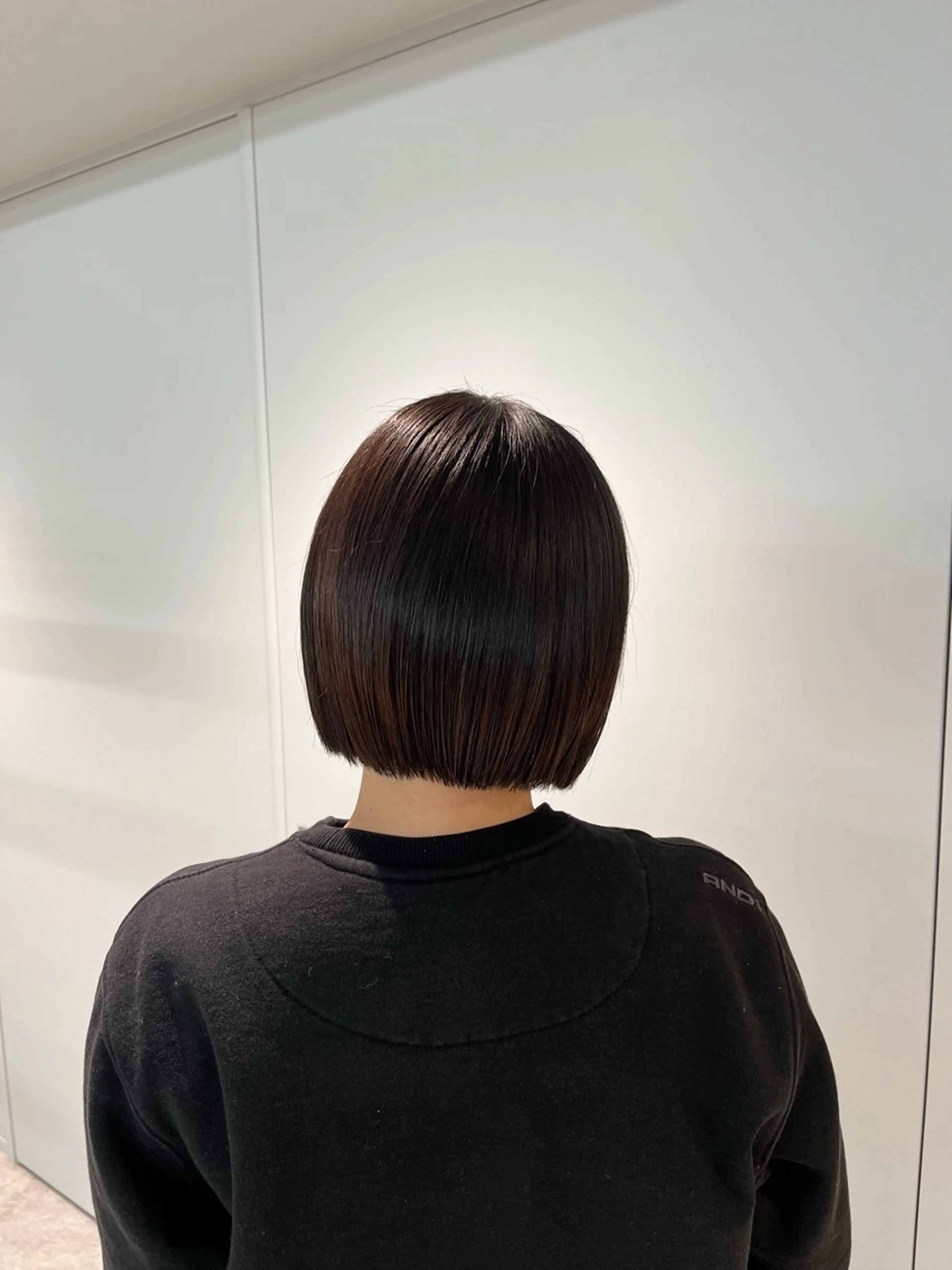 ミディアム ボブ 髪質改善 トリートメント FILMS hotchiのヘアスタイル