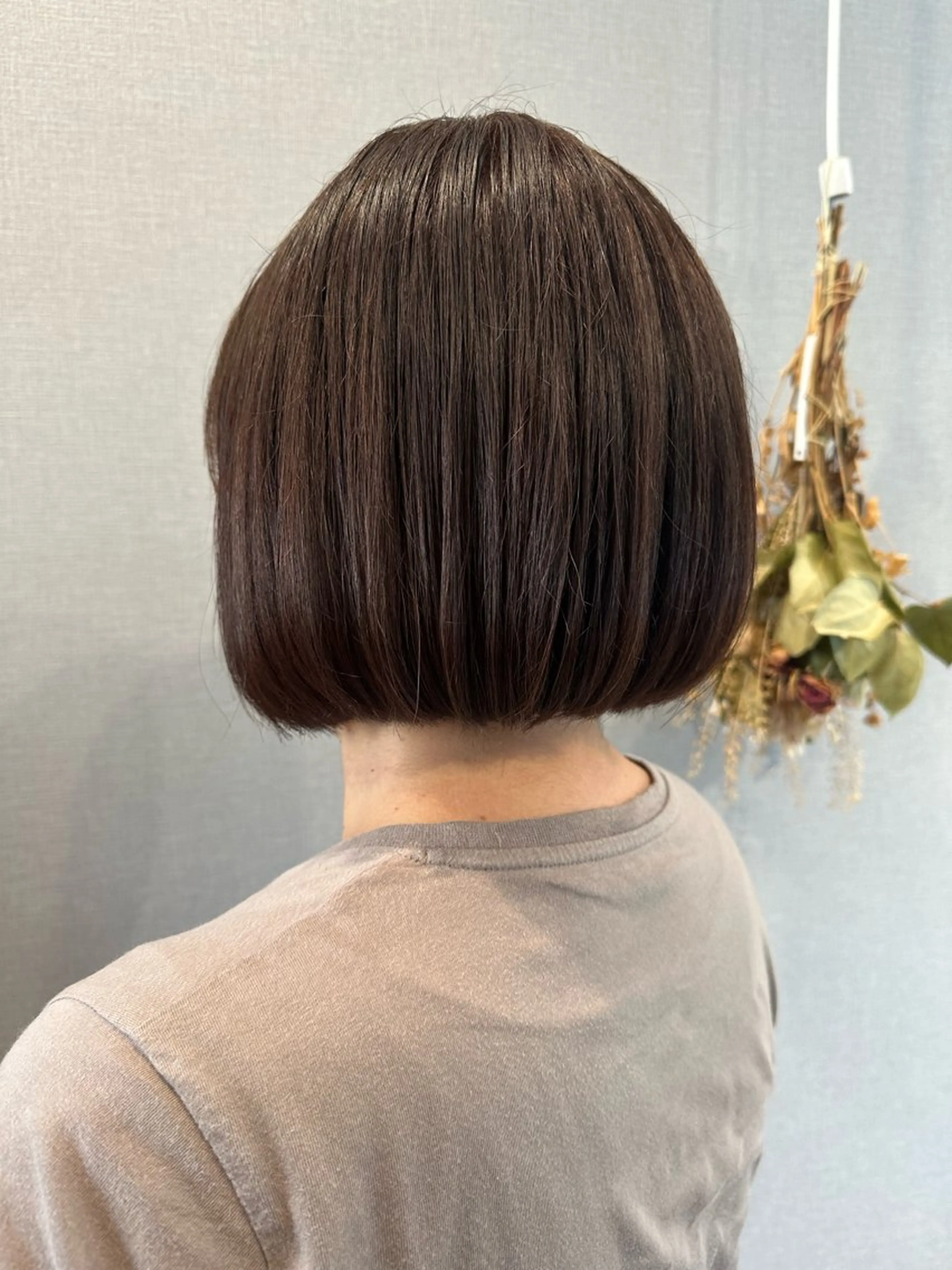 ショート カット ヘアカラー トリートメント K Harukaのヘアスタイル