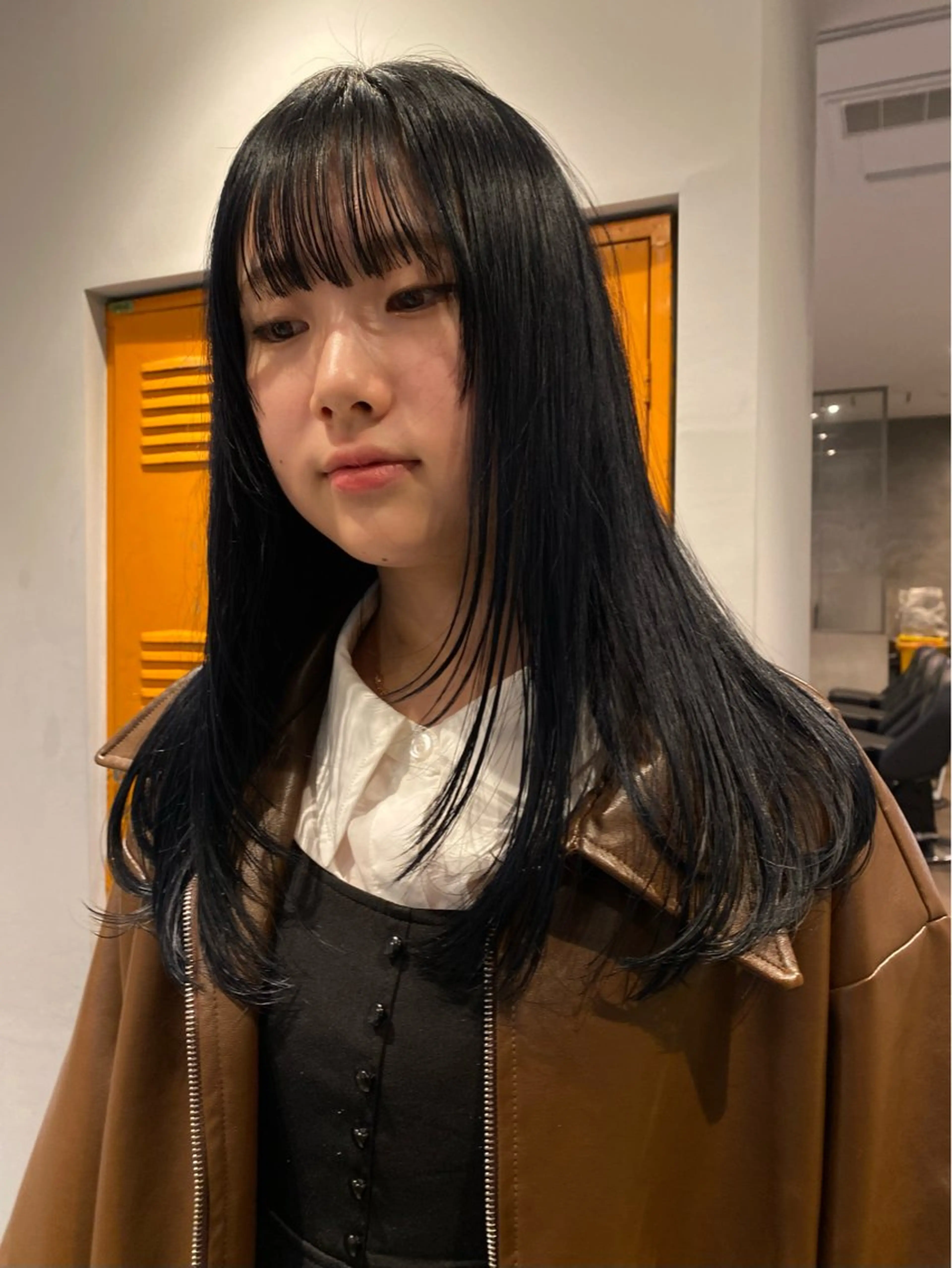 ロング カラー パーマ marino マリノのヘアスタイル