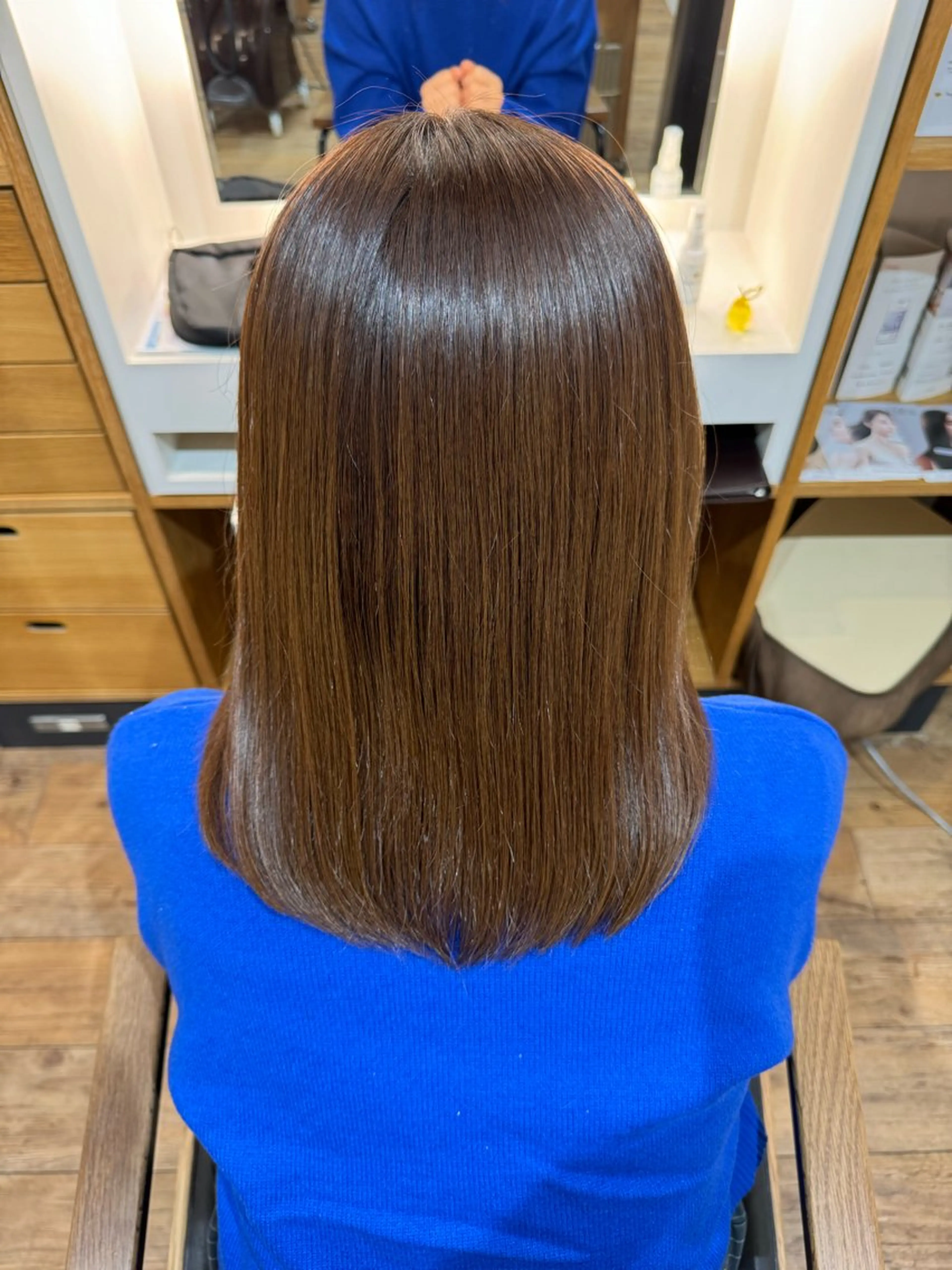 ミディアム afloatkobe所属・美髪/髪質改善 川口凌弥のヘアスタイル