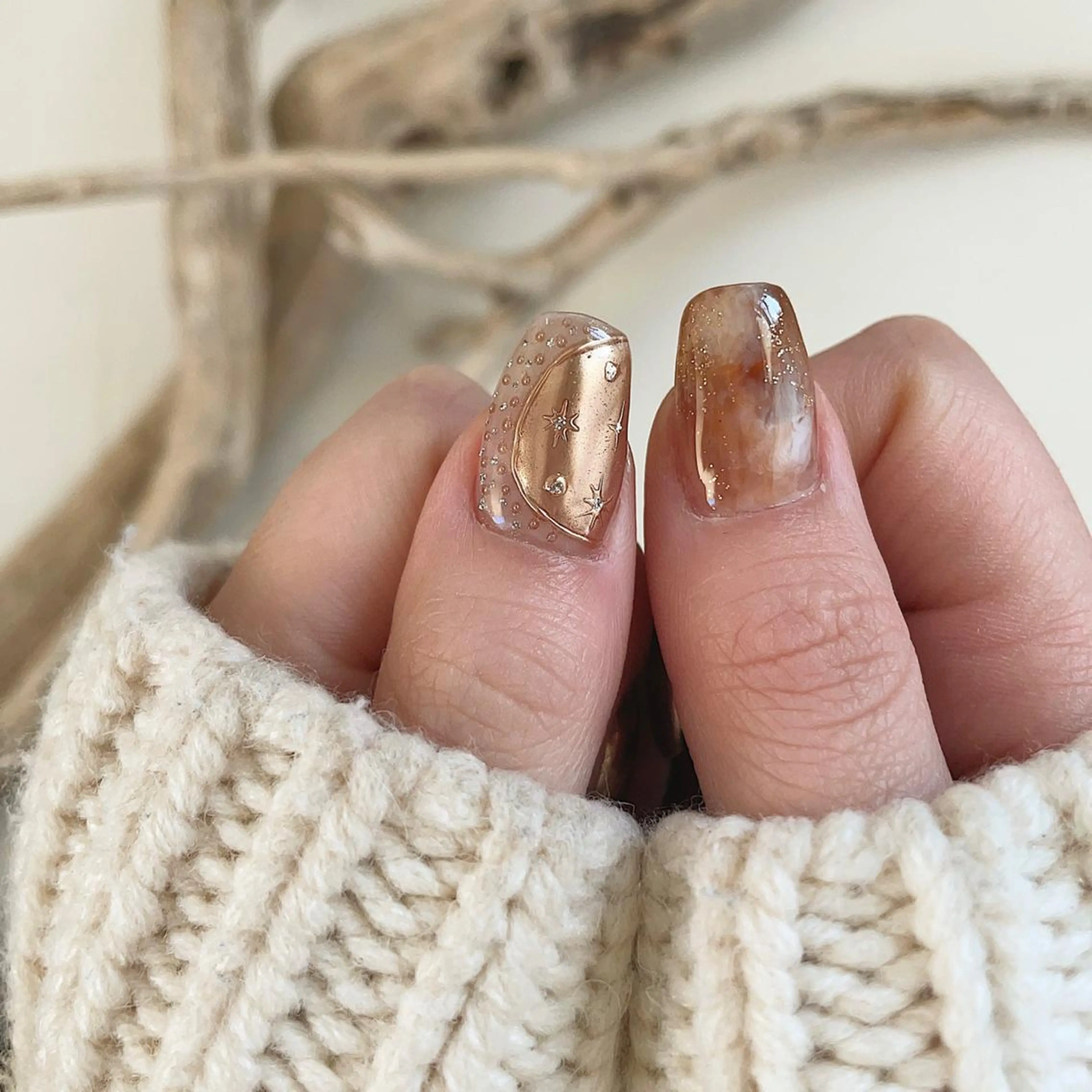 ネイル ハンドネイル Radia bykaonailsのネイルデザイン