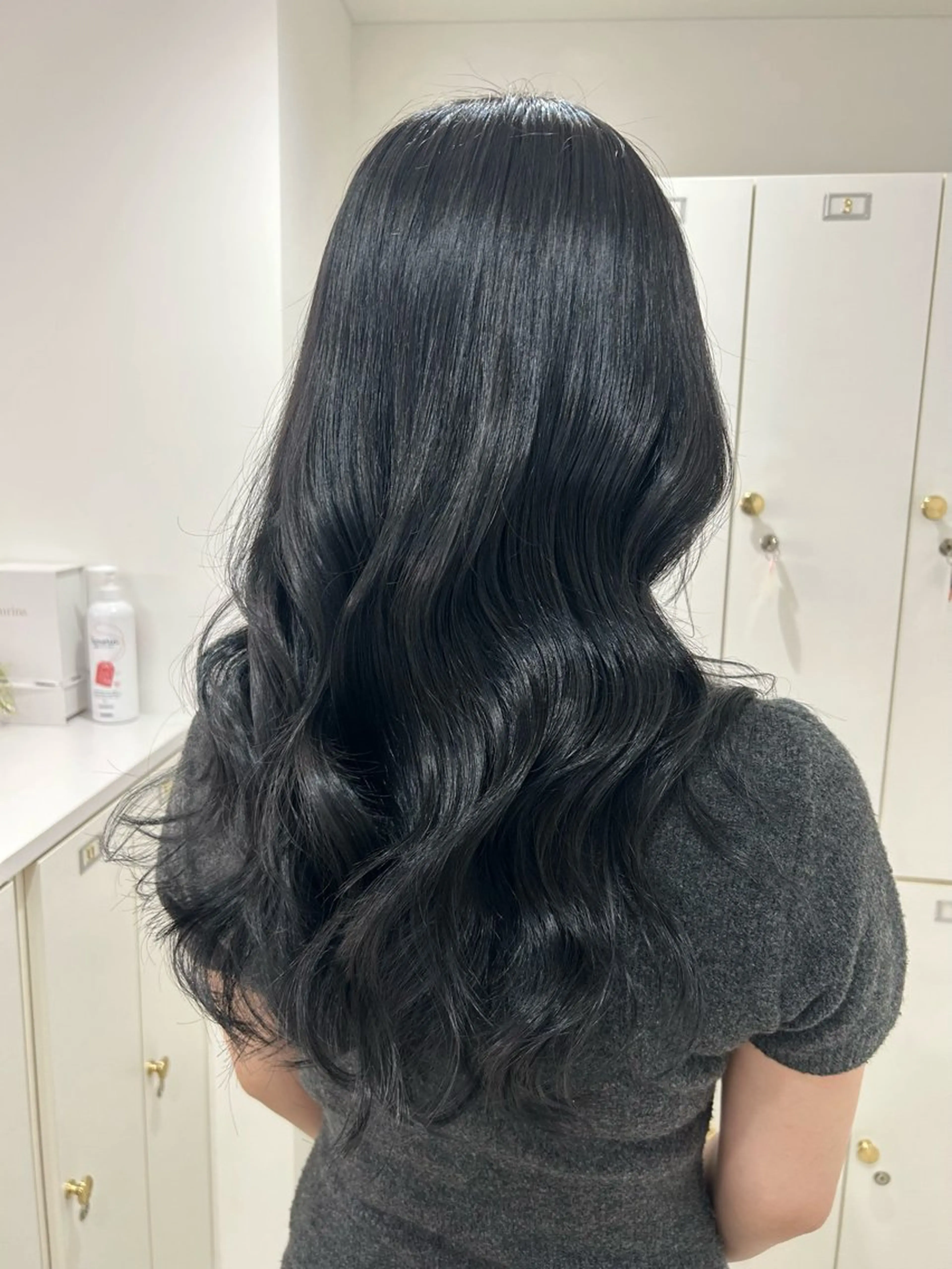 セミロング lemiie ayusaのヘアスタイル