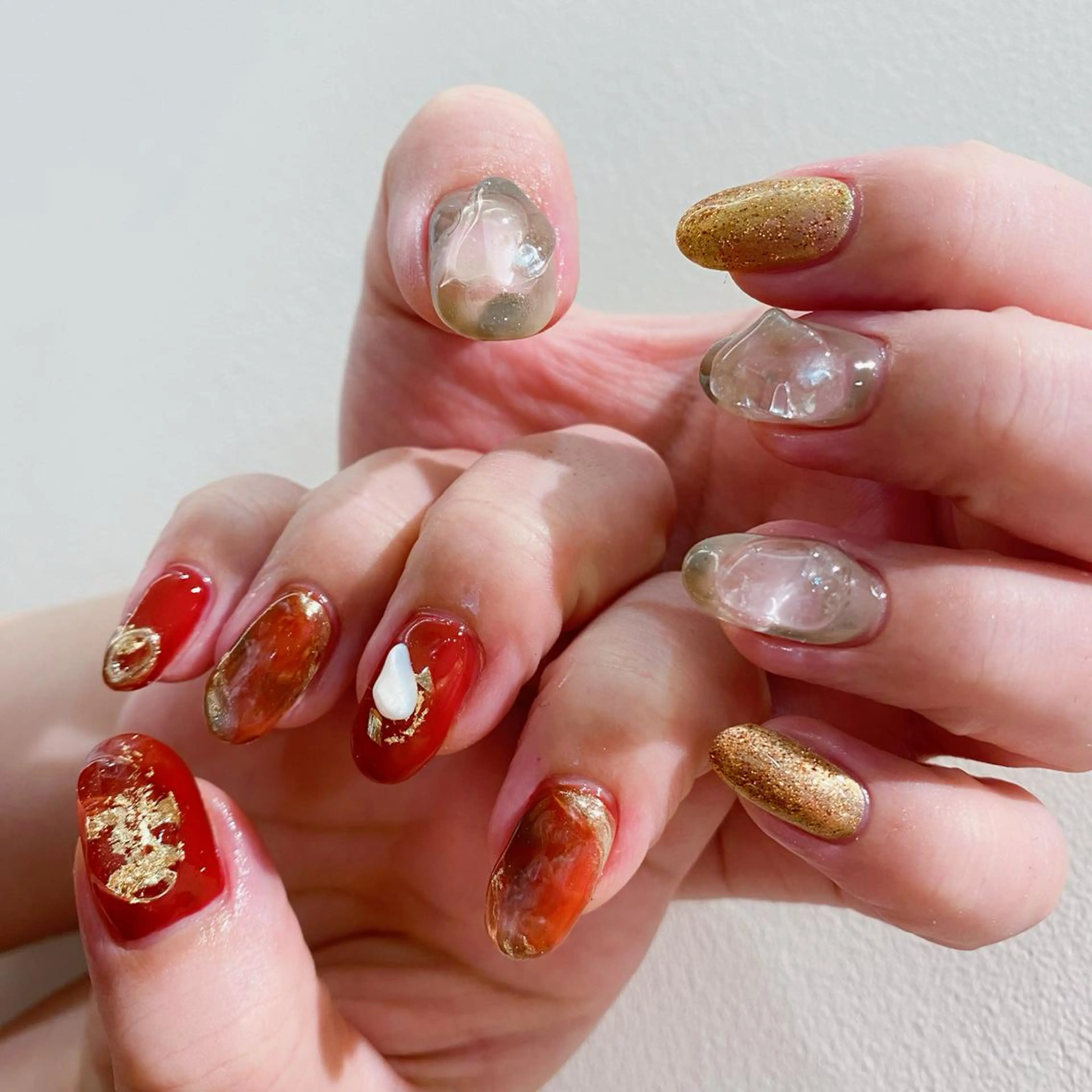 ネイル ハンドネイル Ebina Ryoのネイルデザイン