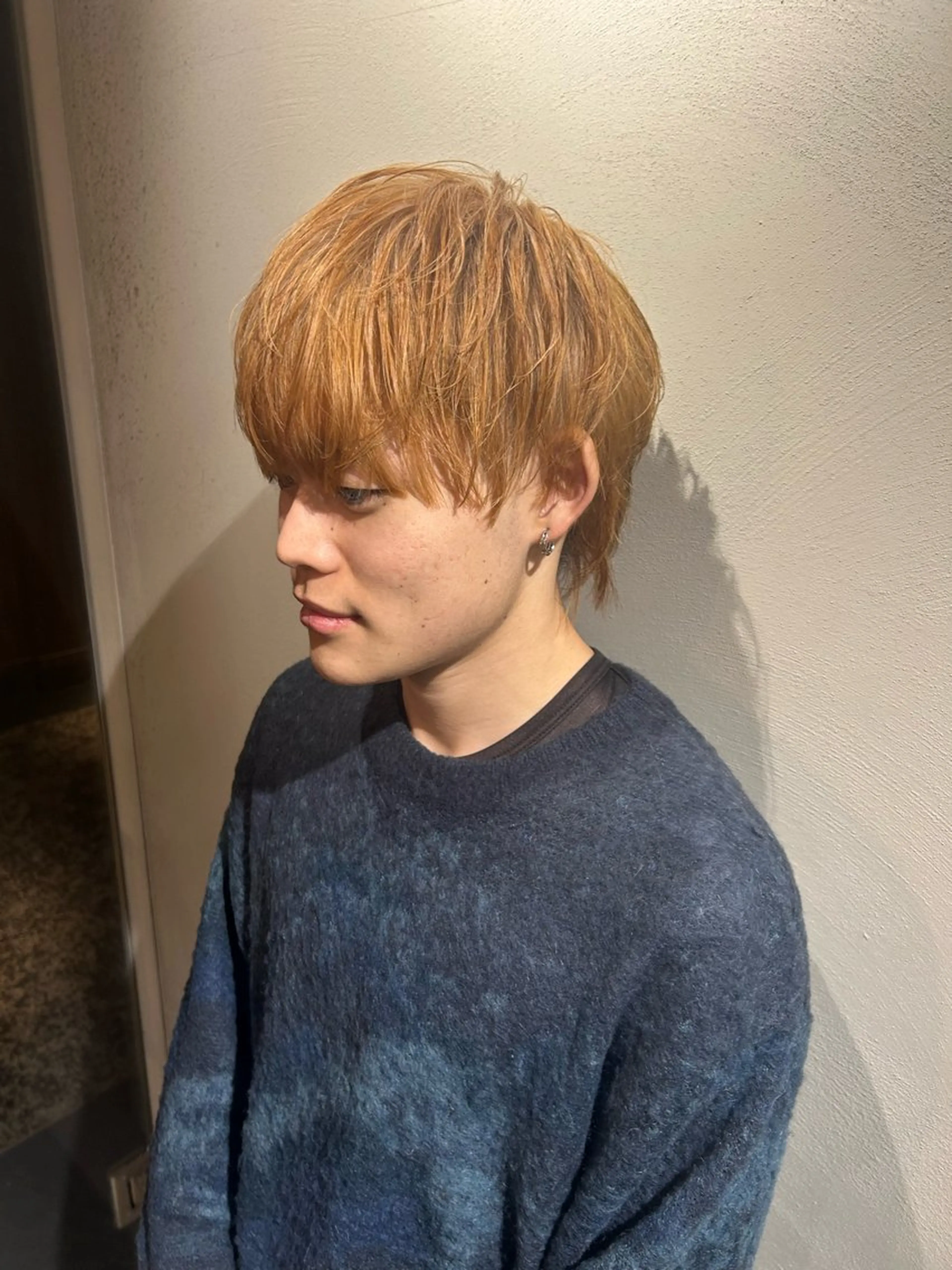 メンズ カット ヘアカラー トリートメント 名古屋/伏見/花屋 併設/不破新のヘアスタイル