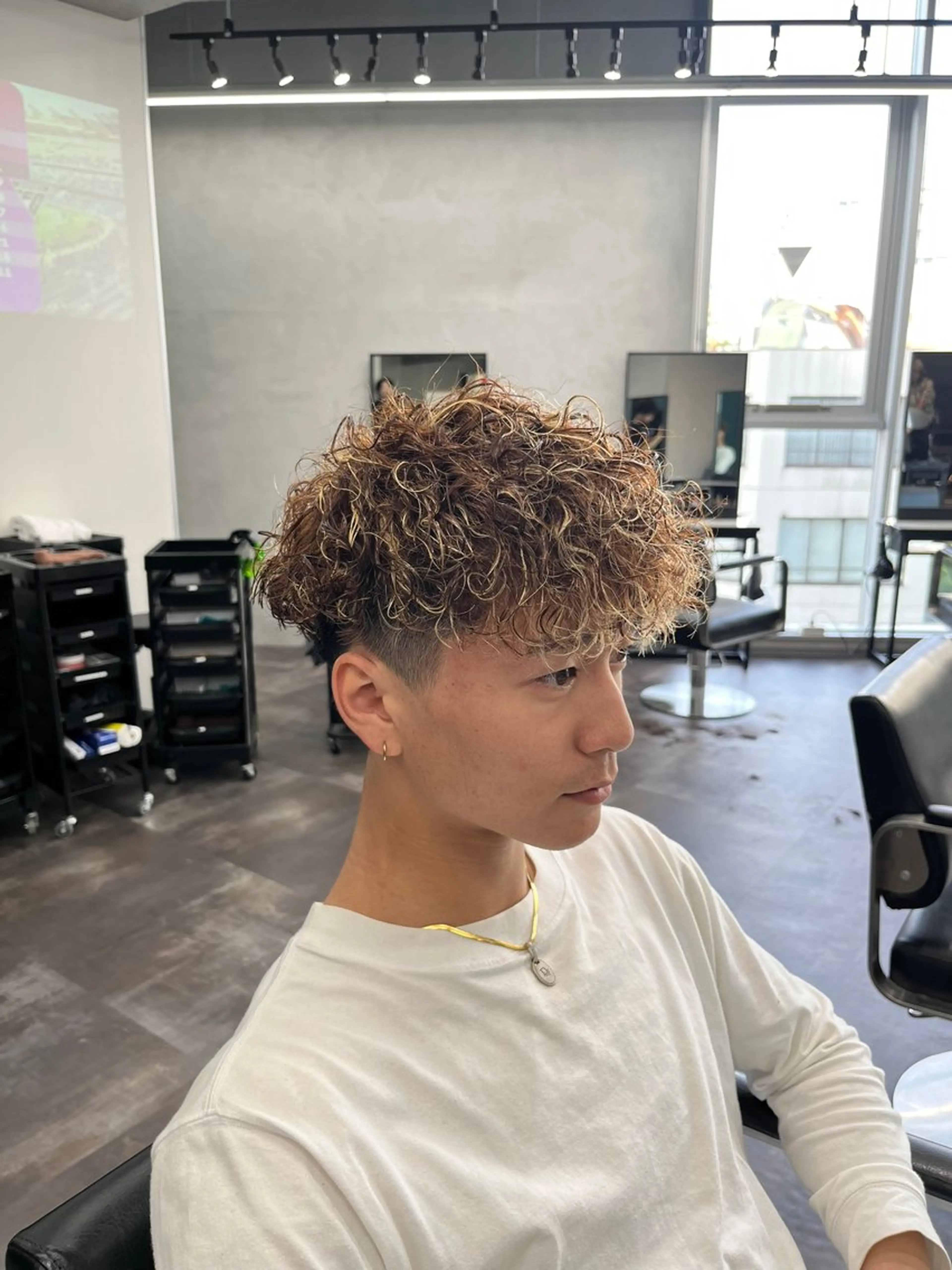 【ミニモ限定❗️】カット＋カラー＋ハイライト1回＋パーマ⚡️✨🌀の写真