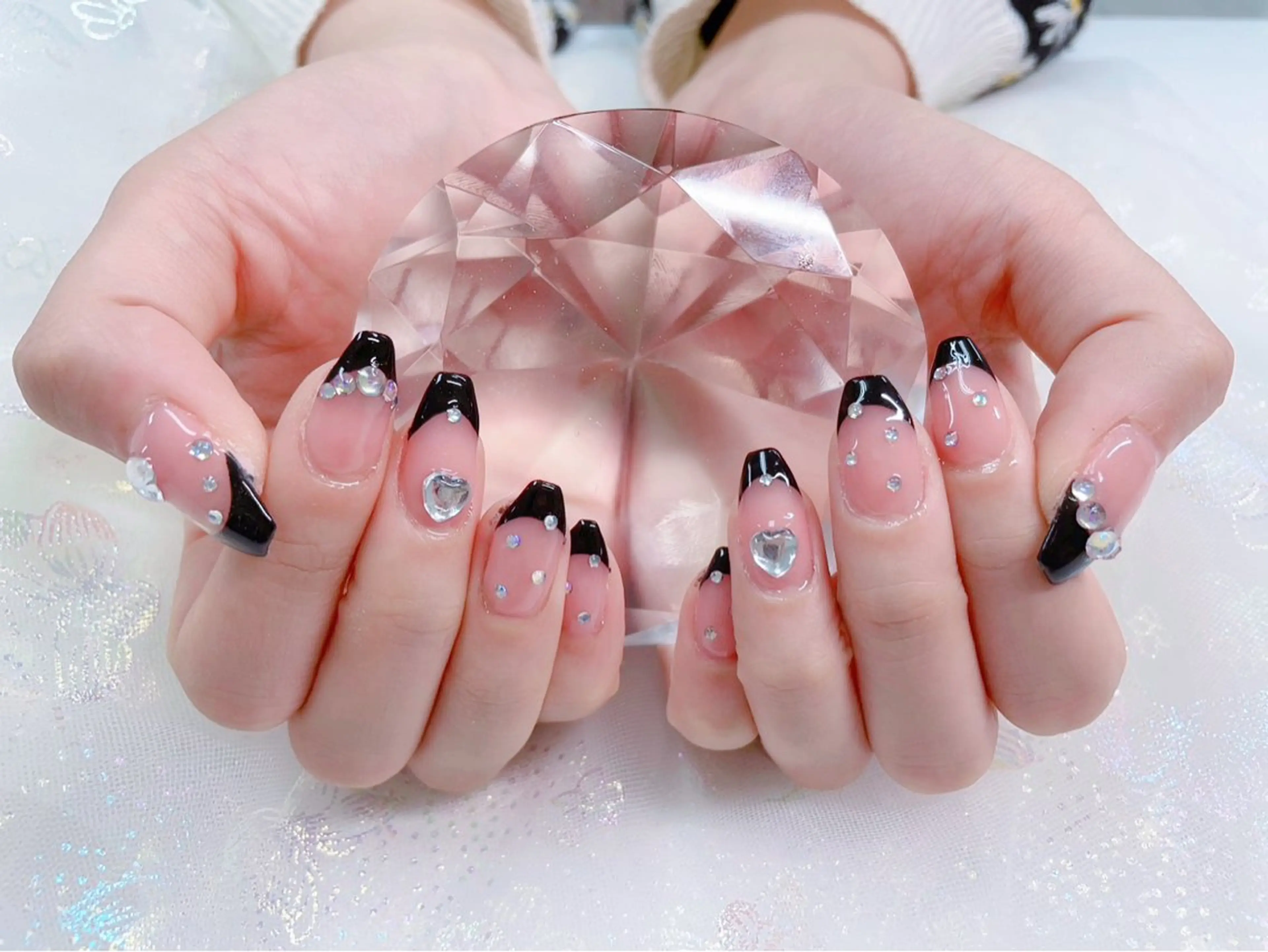 ネイル パーツ全部¥110 サロンミミのネイルデザイン