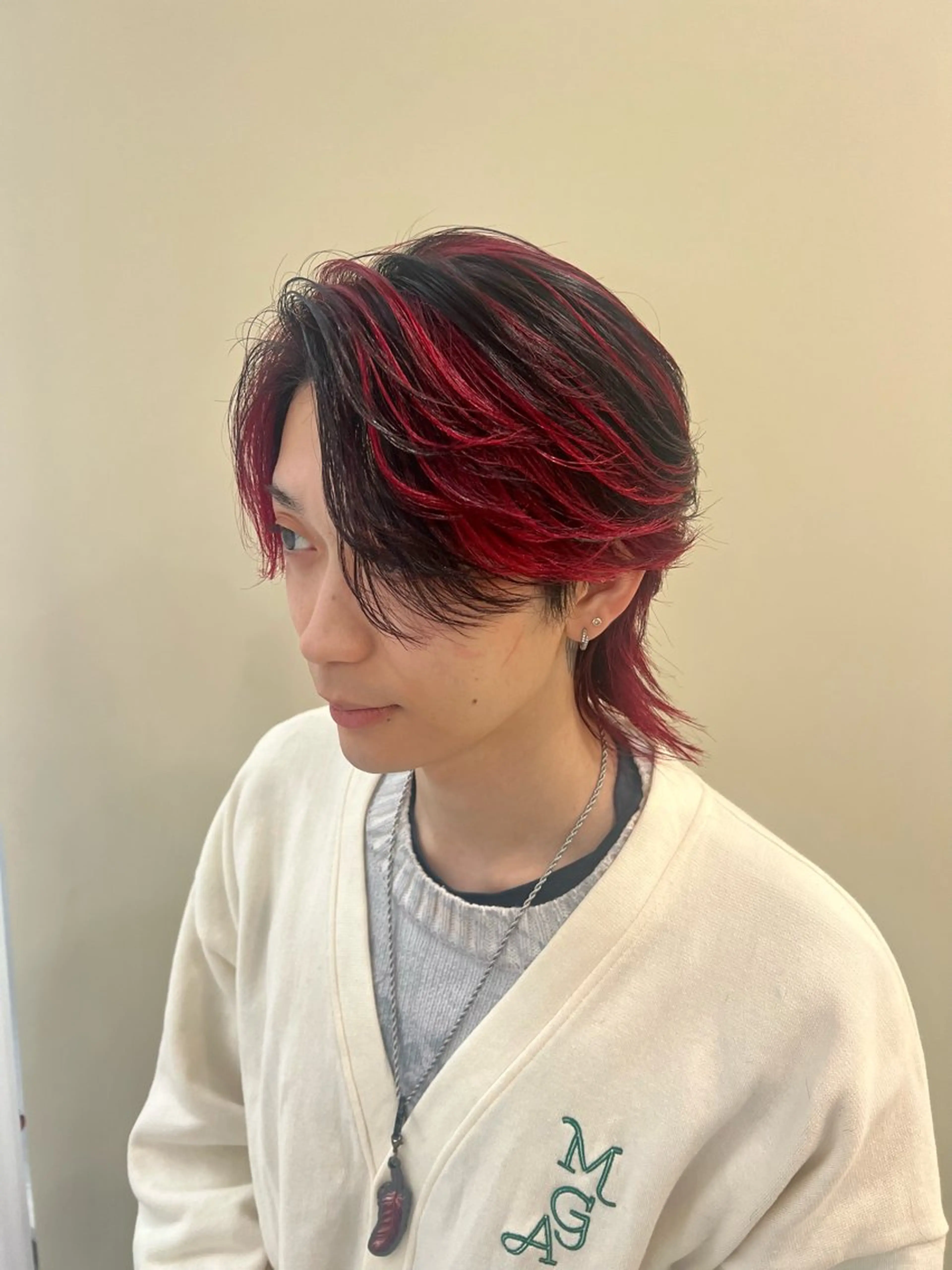 ショート メンズ ヘアカラー トリートメント tomu/天神大名/ 透明感カラー🐧のヘアスタイル