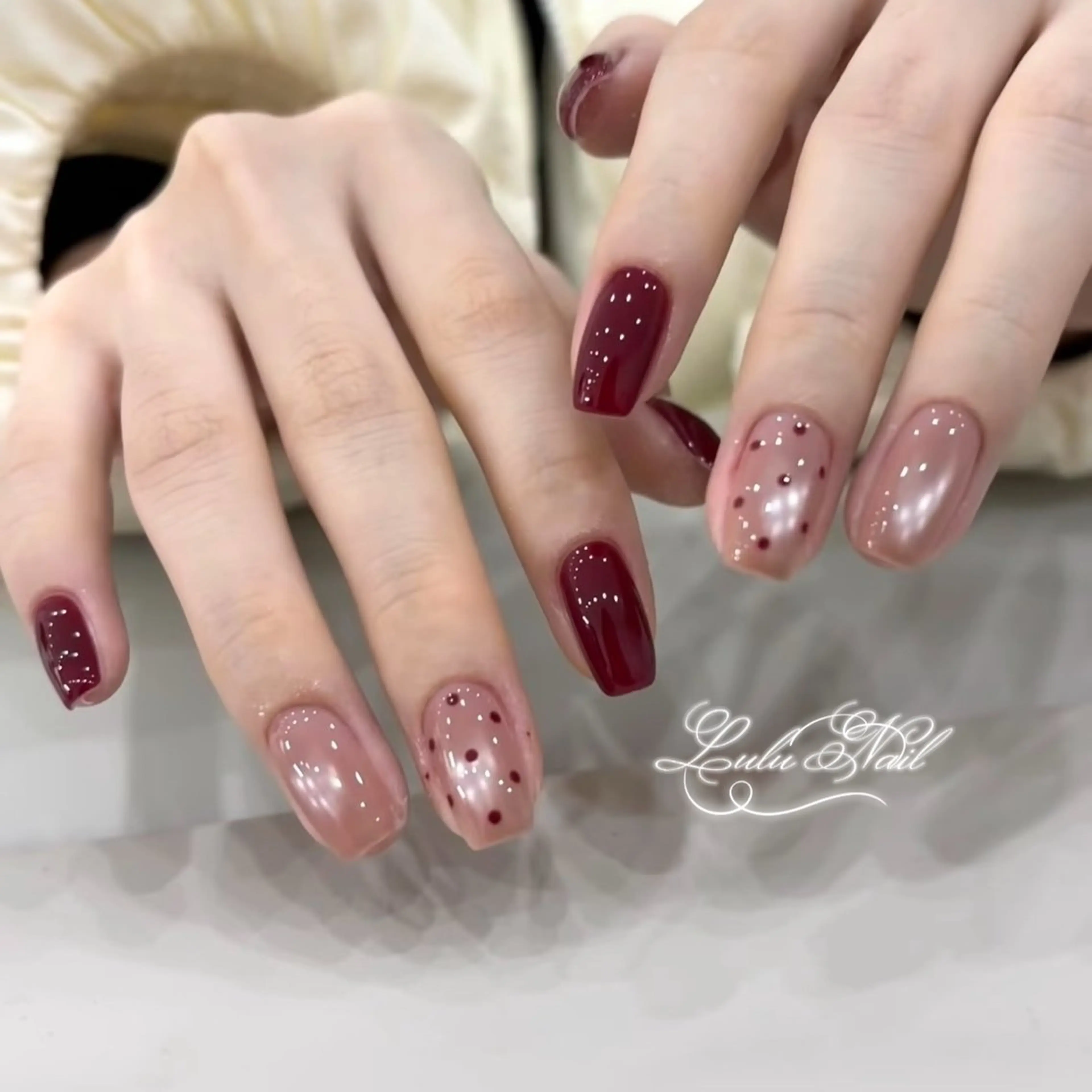 ネイル ハンドネイル Lulu Nail 🫧ユユのネイルデザイン