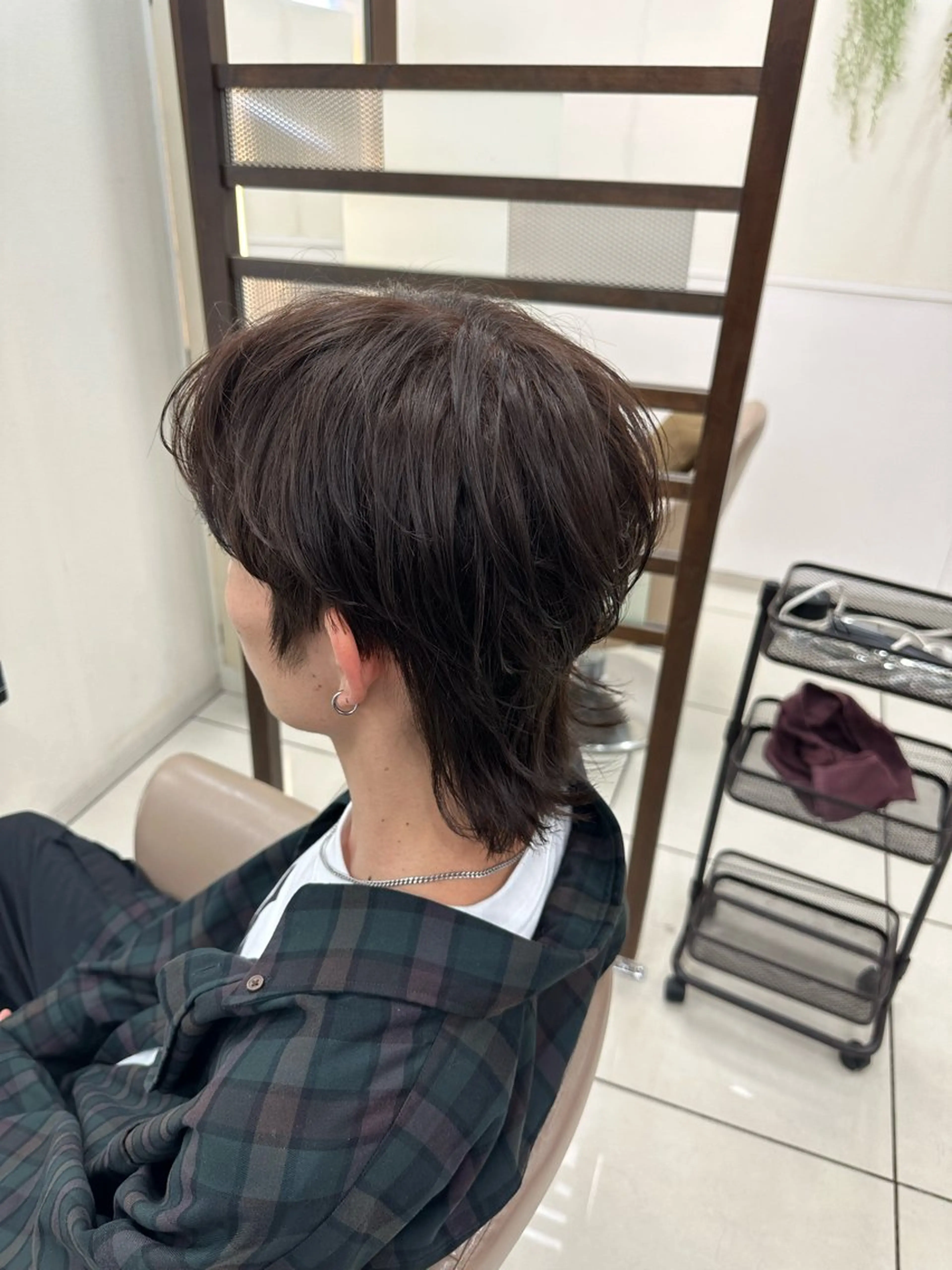 メンズ メンズ特化 センターパート特化のヘアスタイル