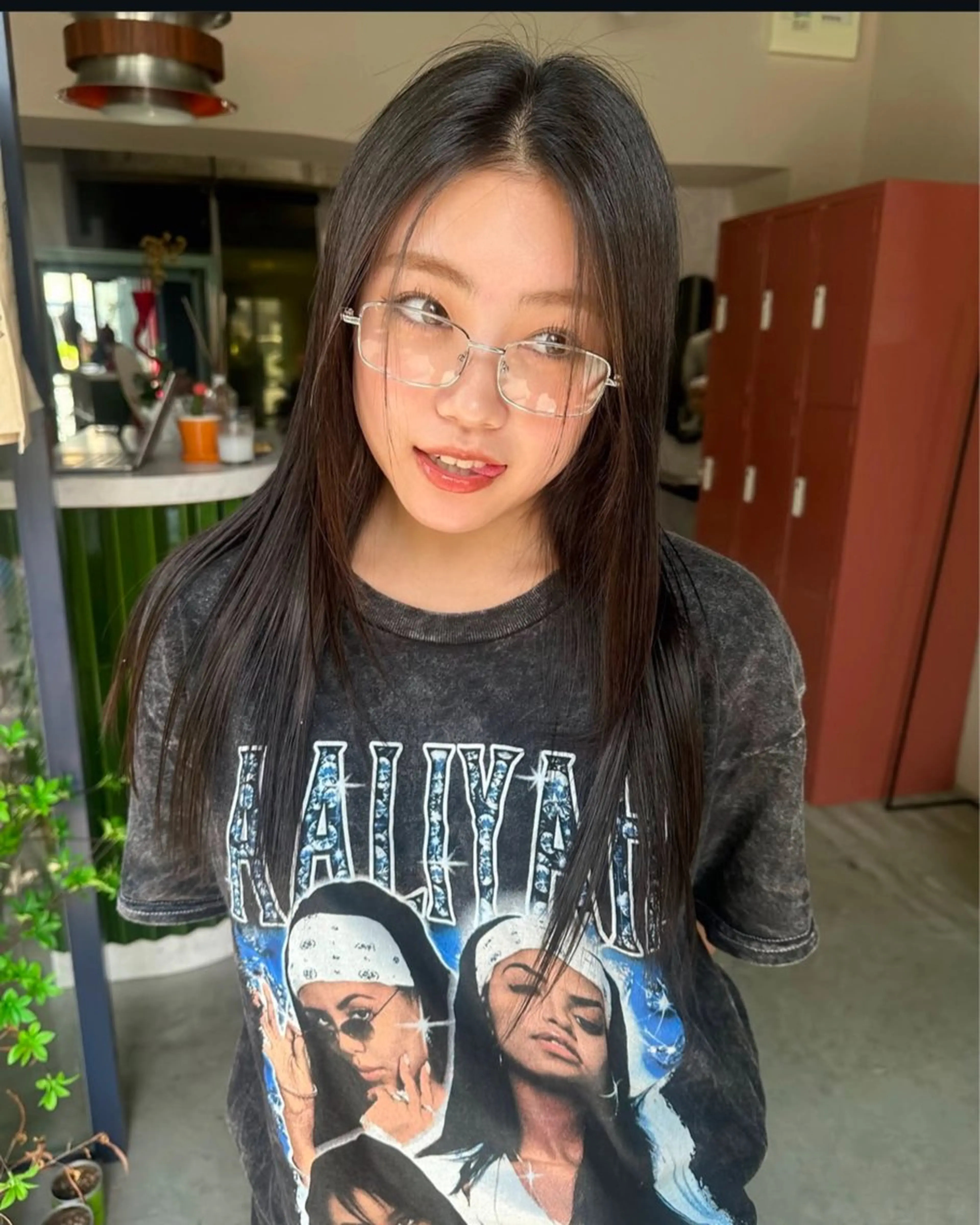 ロング ナチュラル・ハイトー ン🏆HINOKIのヘアスタイル