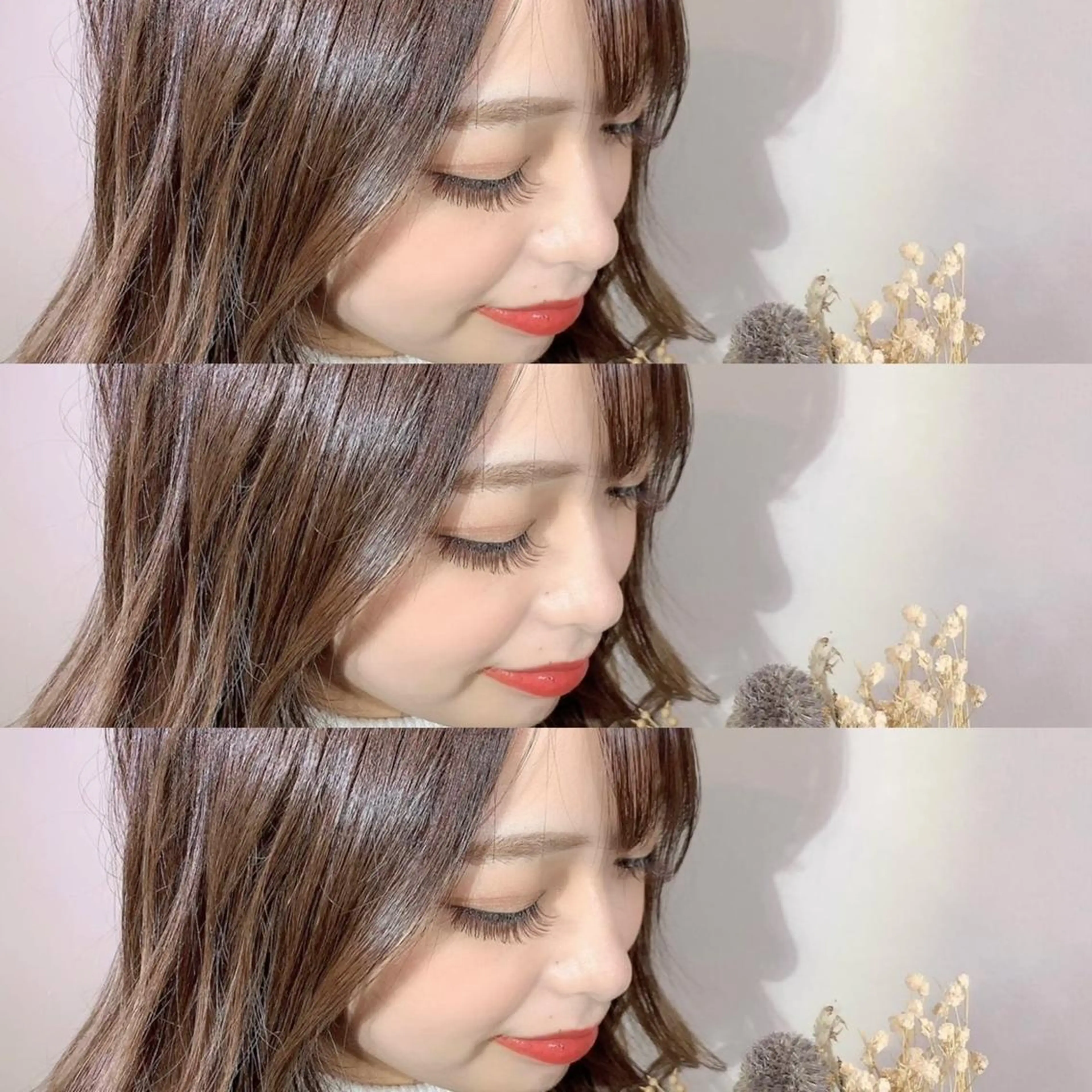 マツエク・マツパ カラーマツエク Belle rinaのマツエク・マツパデザイン