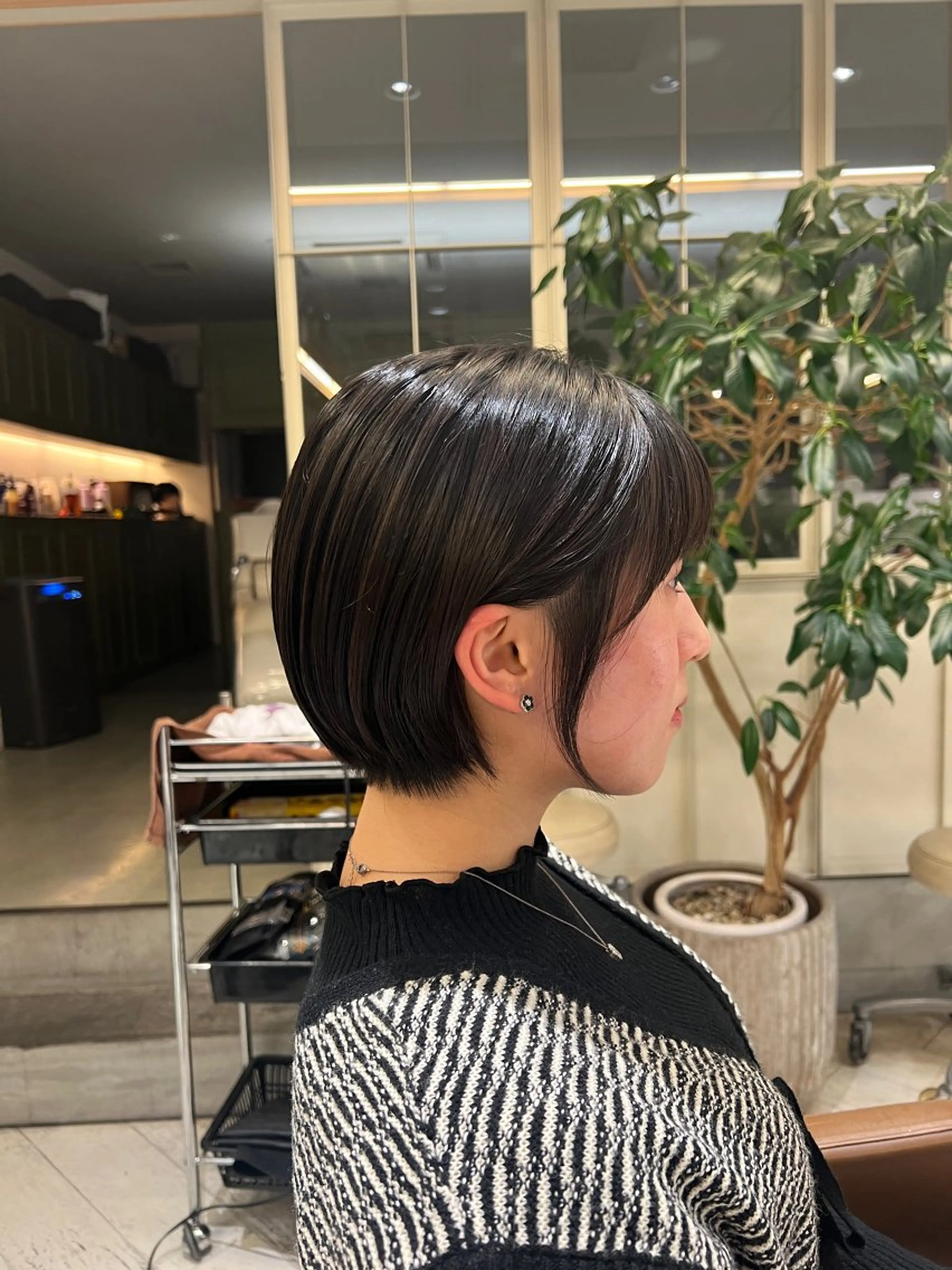 ショート ショートヘア レイヤースタイル /宮本セナのヘアスタイル