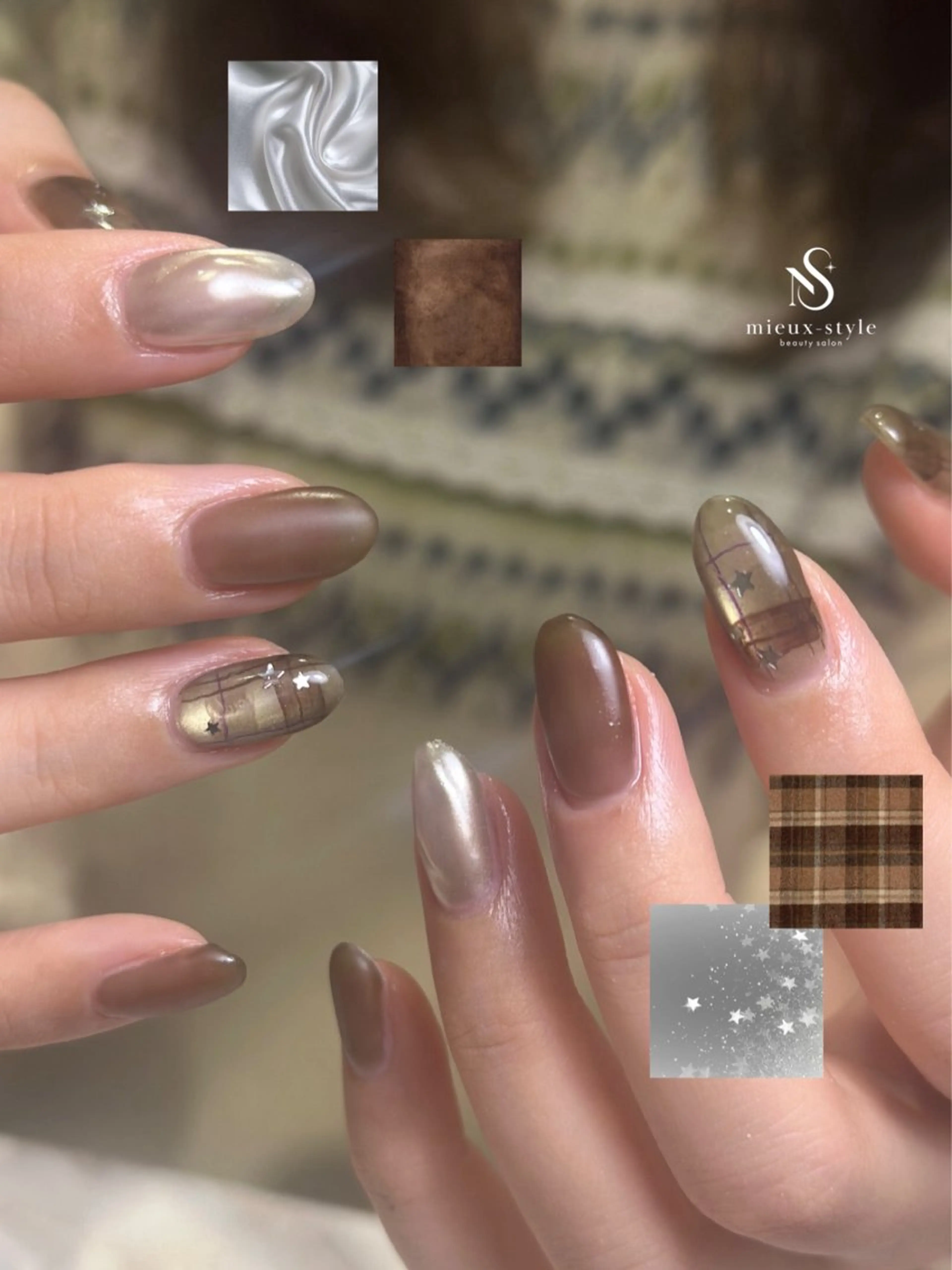 ネイル mieux-myu /立川nuanceのネイルデザイン