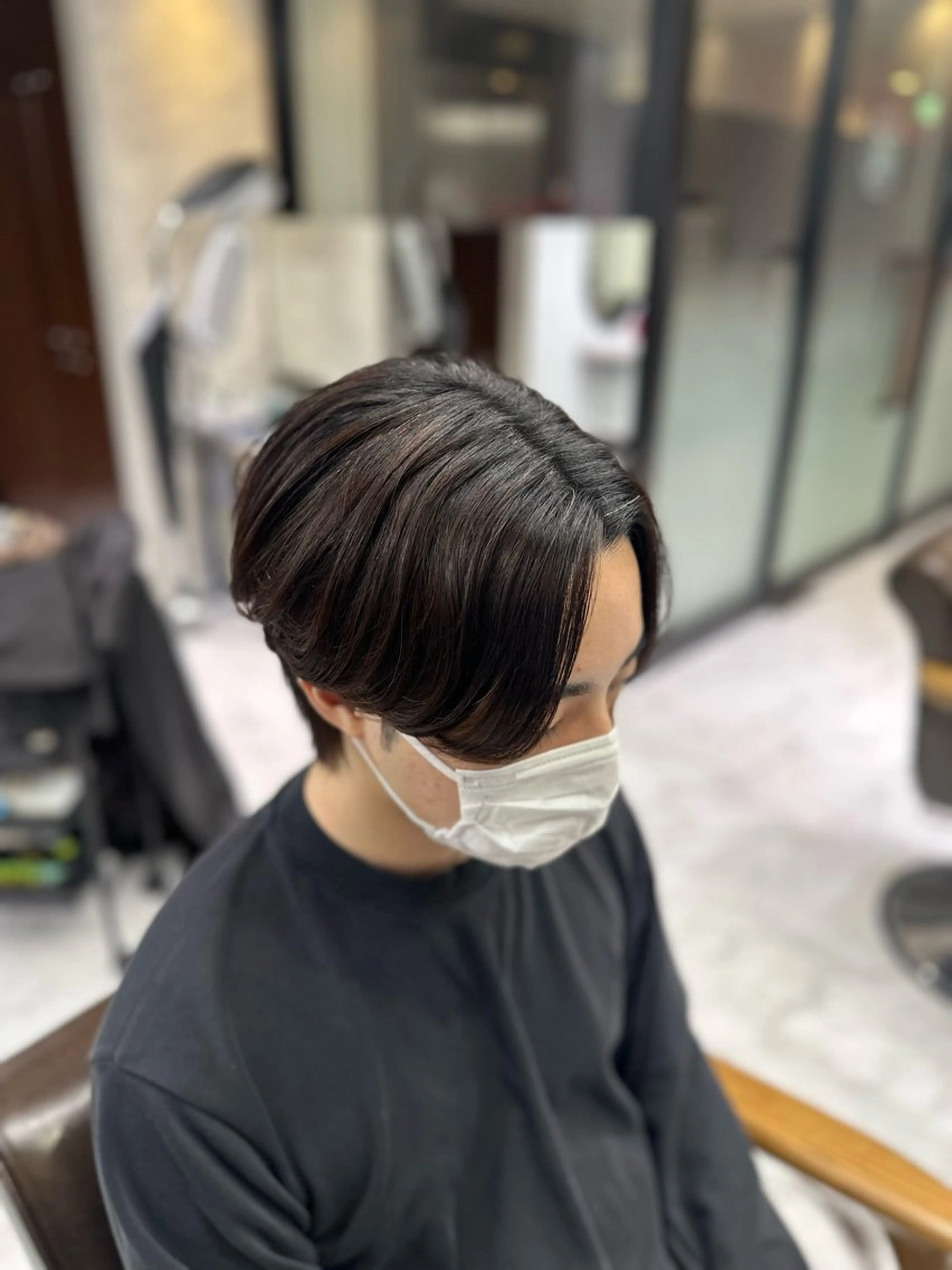 【メンズ限定】曲がる縮毛矯正+トリートメント+カットの写真