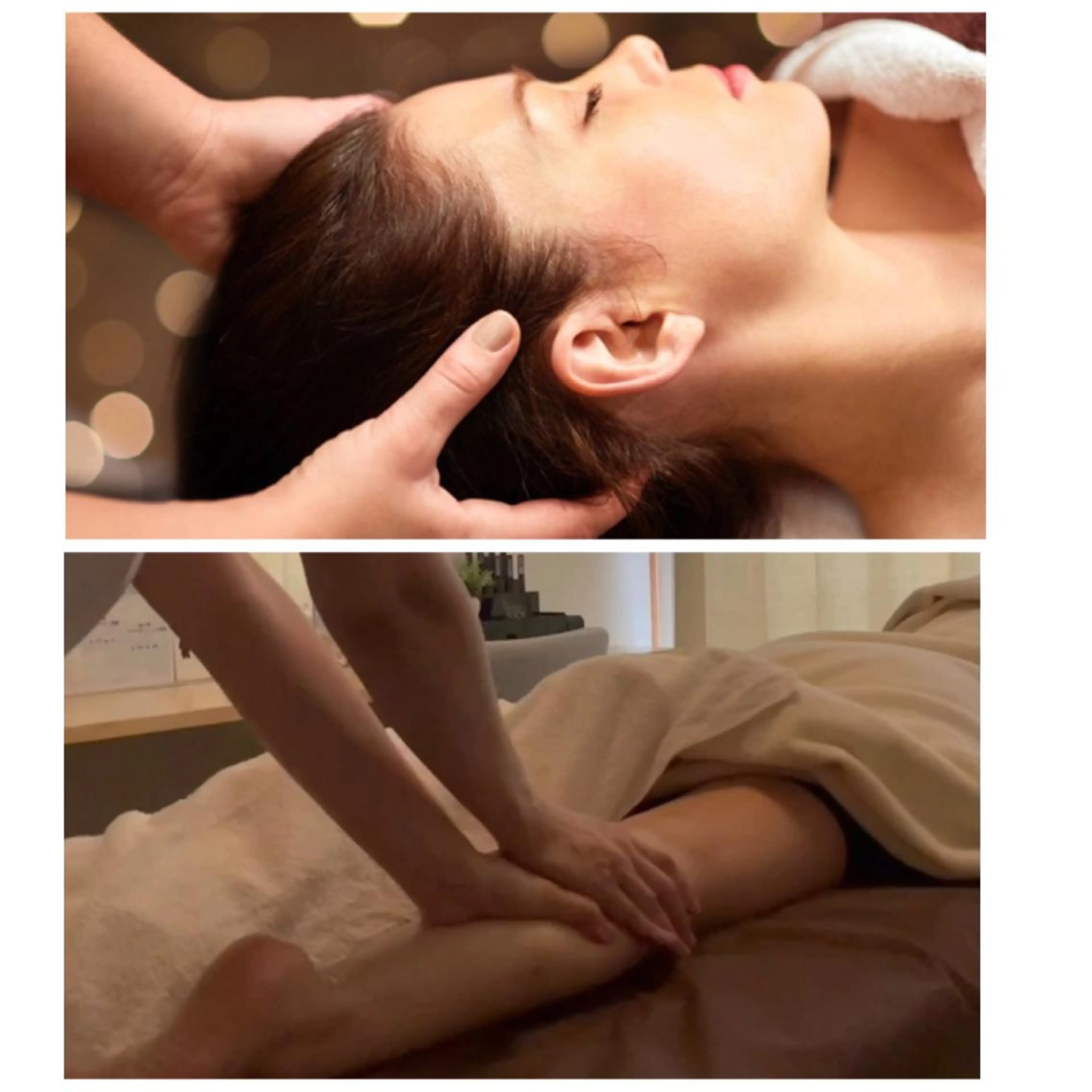 ❤️ミニモ限定特別メニュー❤️ヘッドマッサージ10分+フットマッサージ20分（フットバス付き）頭スッキリ🤩憧れの美脚への写真