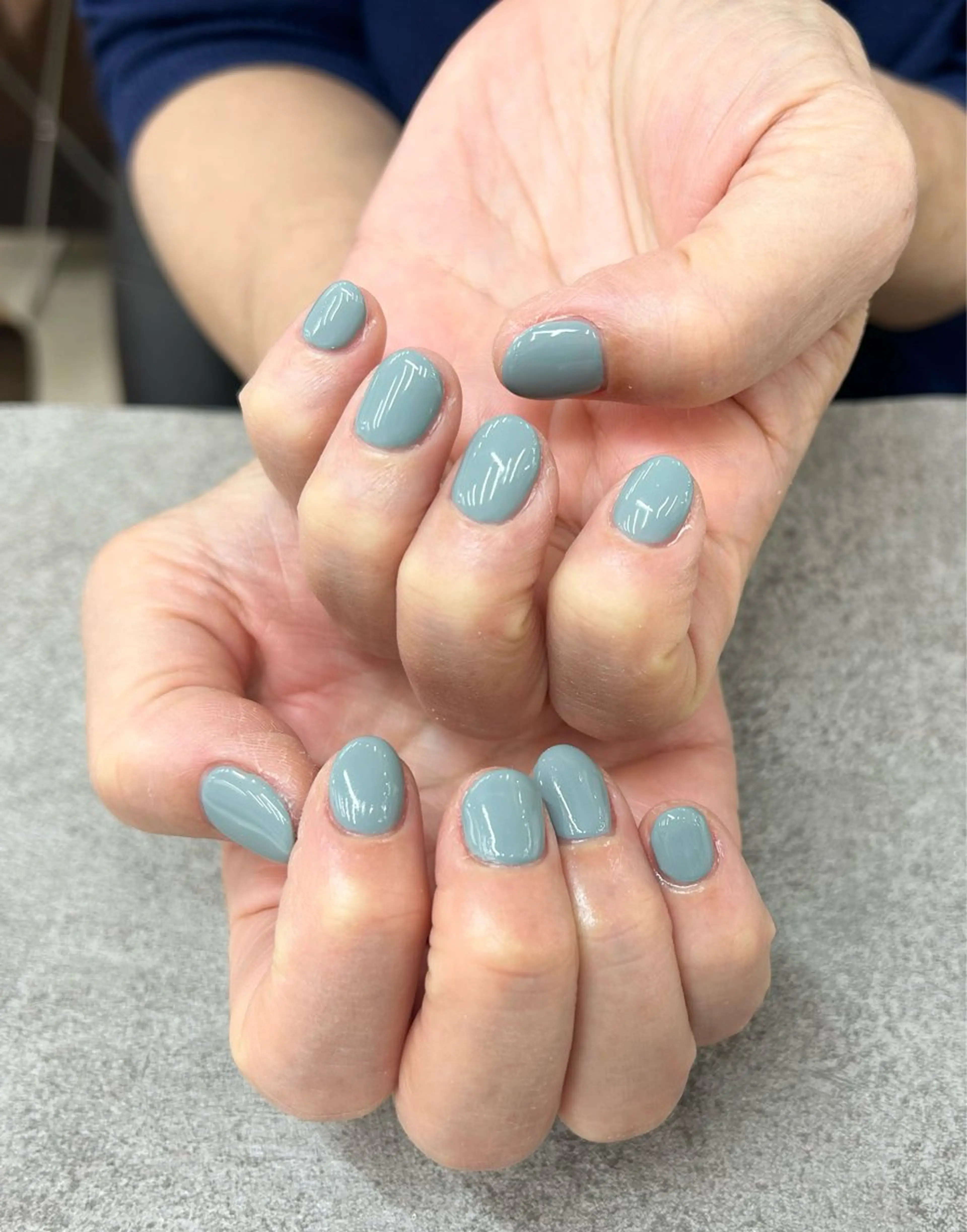 ネイル ブルー MAXKELLY MAIKAのネイルデザイン