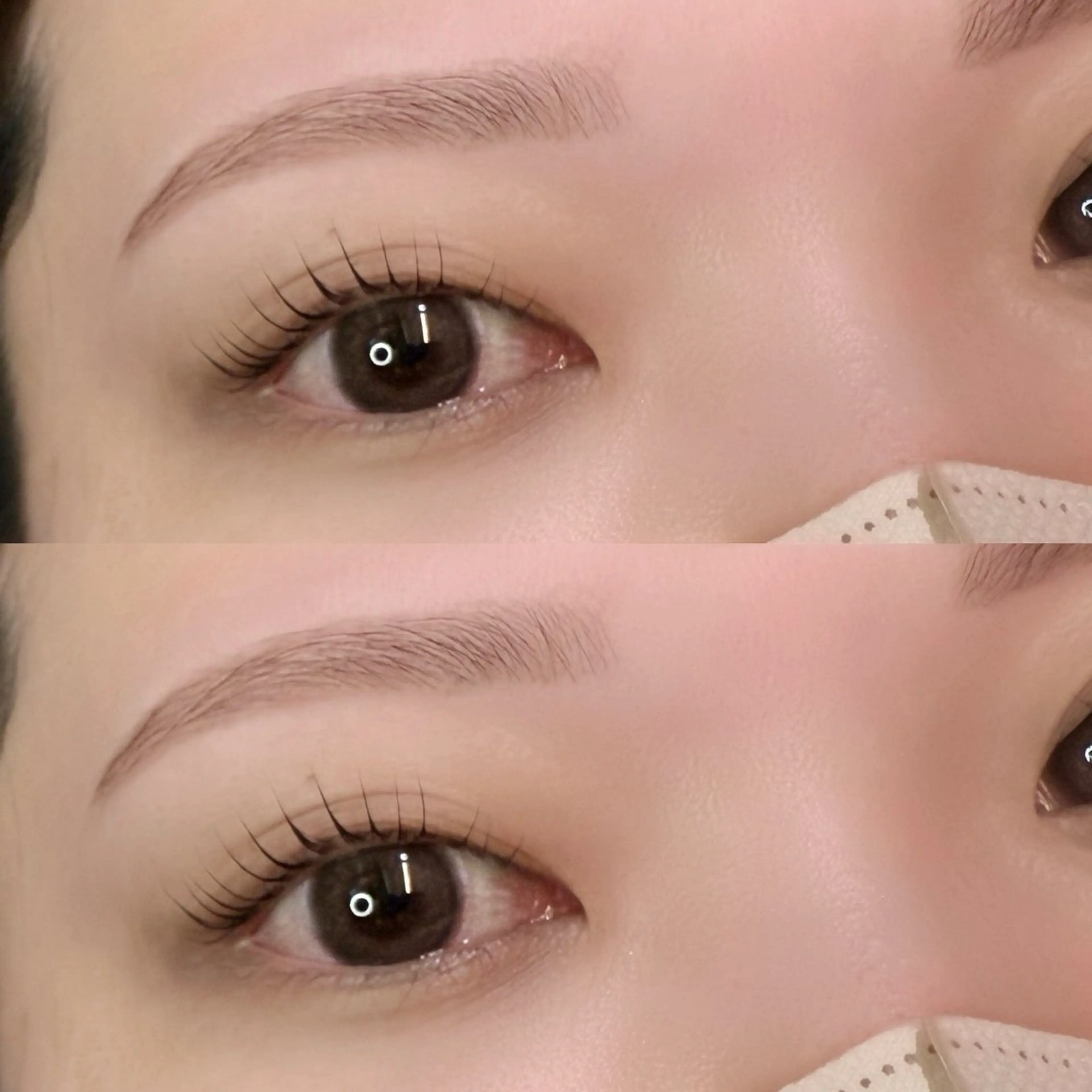 マツエク・マツパ 束感まつ毛 パリジェンヌラッシュリフト まつげパーマ 一重×まつ毛パーマ fein.Ruka ♡垢抜け美眉のマツエク・マツパデザイン