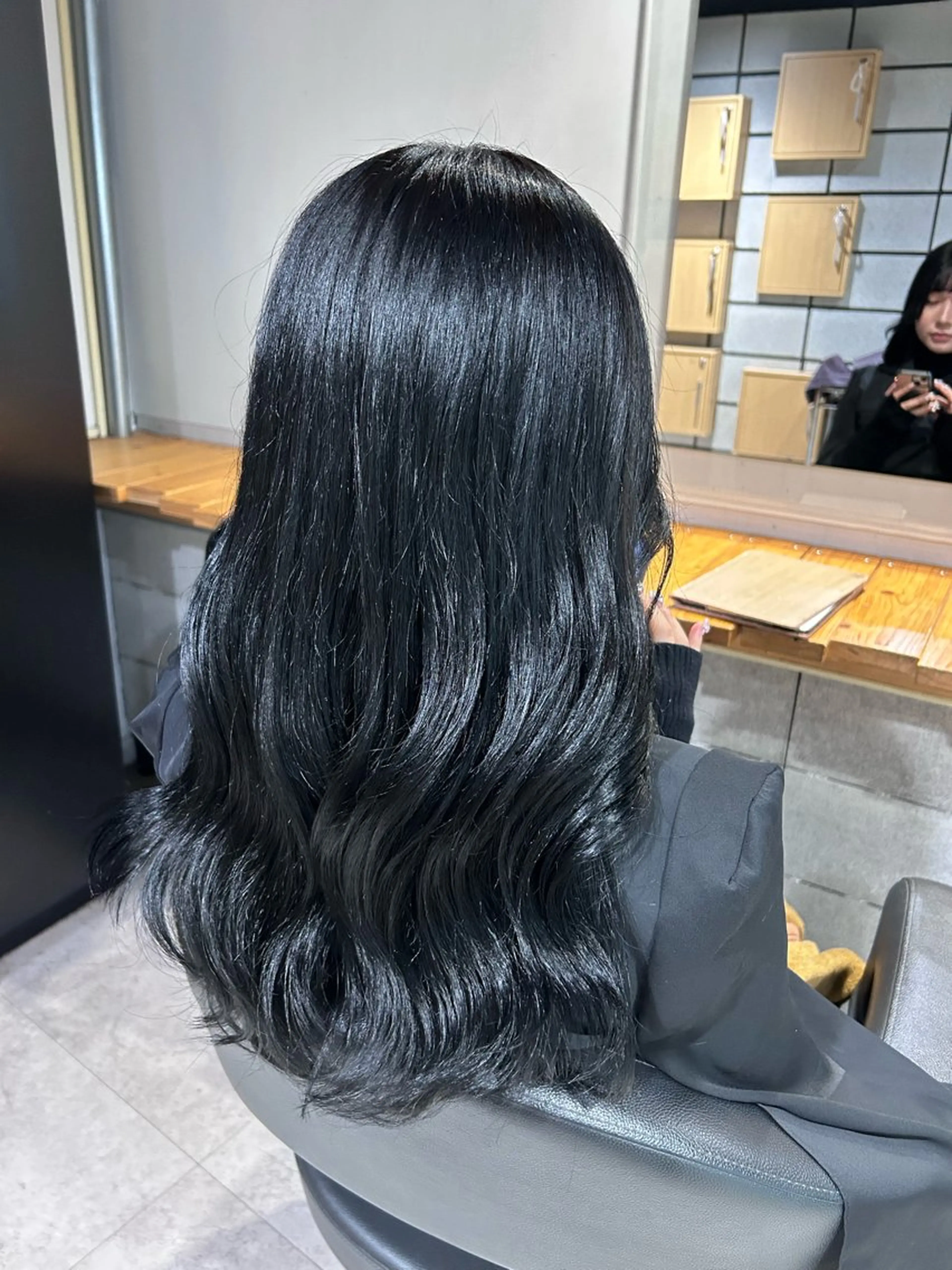 ロング ヘアカラー トリートメント ヘッドスパ 韓国Style♡ Nanami🇰🇷のヘアスタイル