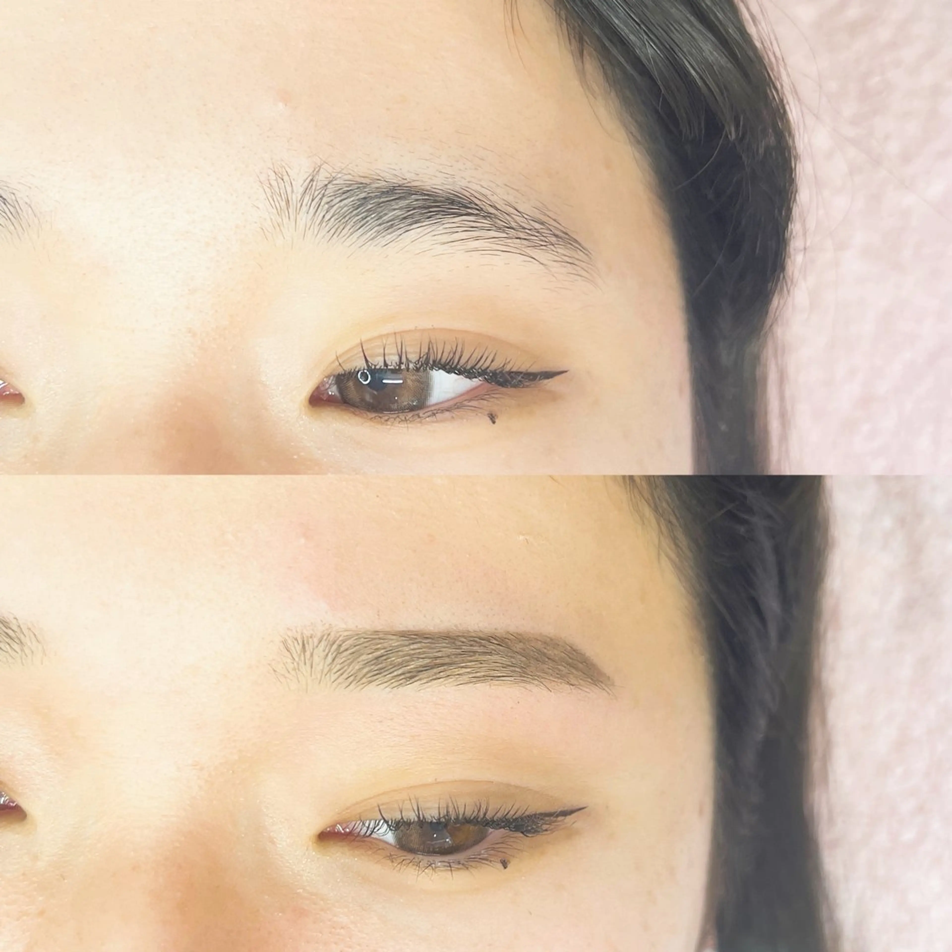 【当日クーポン】アイブロウwax（メイクなし）の写真