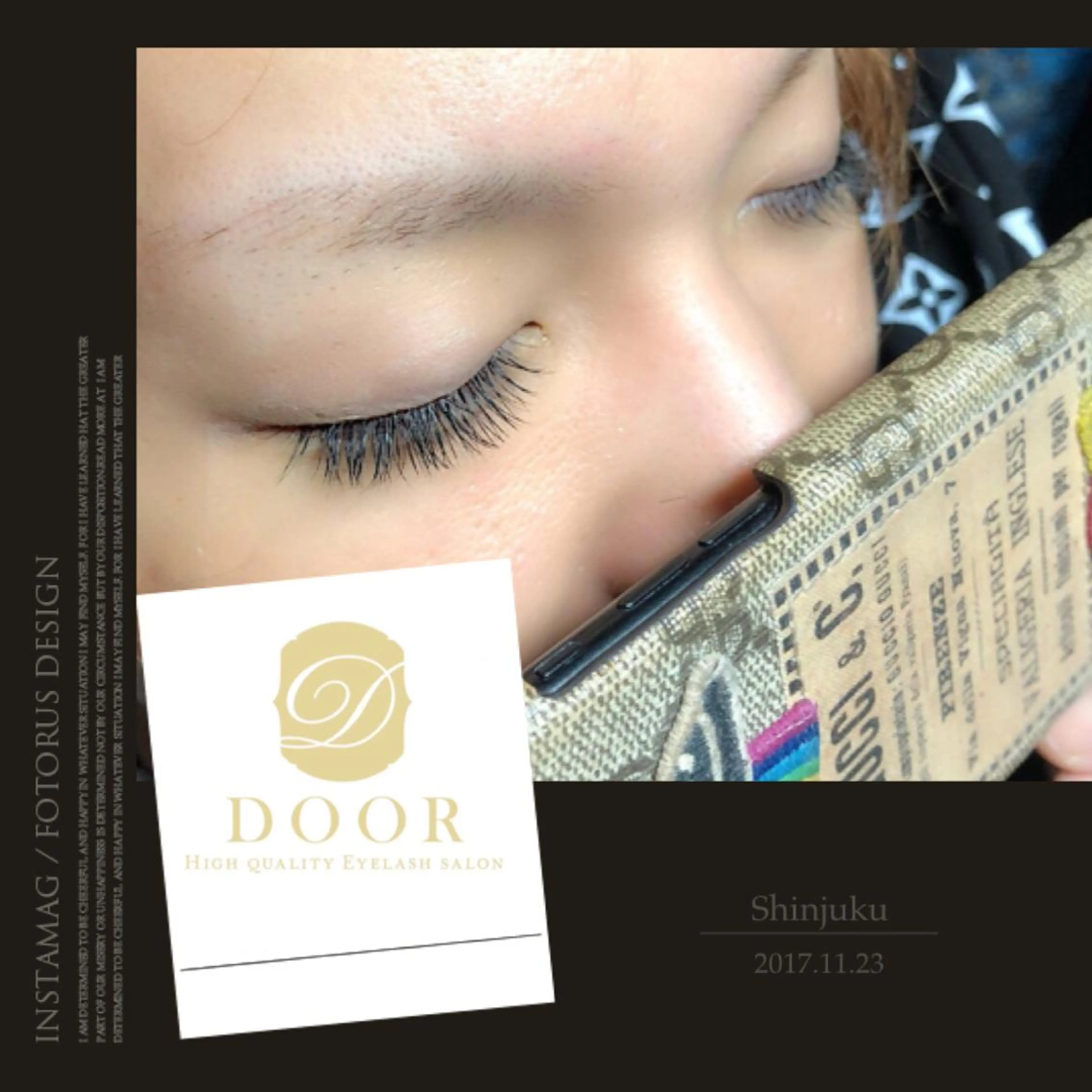 マツエク・マツパ Jカール ナチュラル lucida 新宿所属・金子 紗也加のマツエク・マツパデザイン