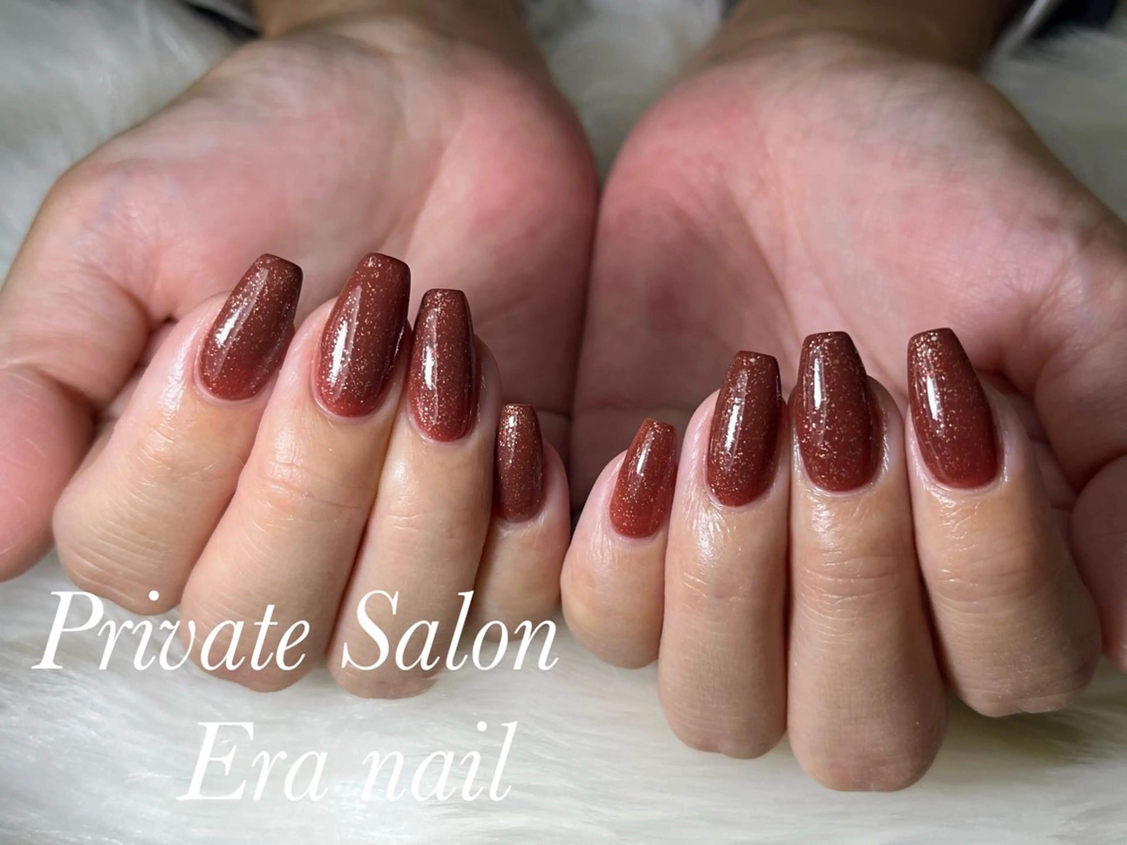 ネイル ワンカラーネイル ハンドネイル Era nailのネイルデザイン