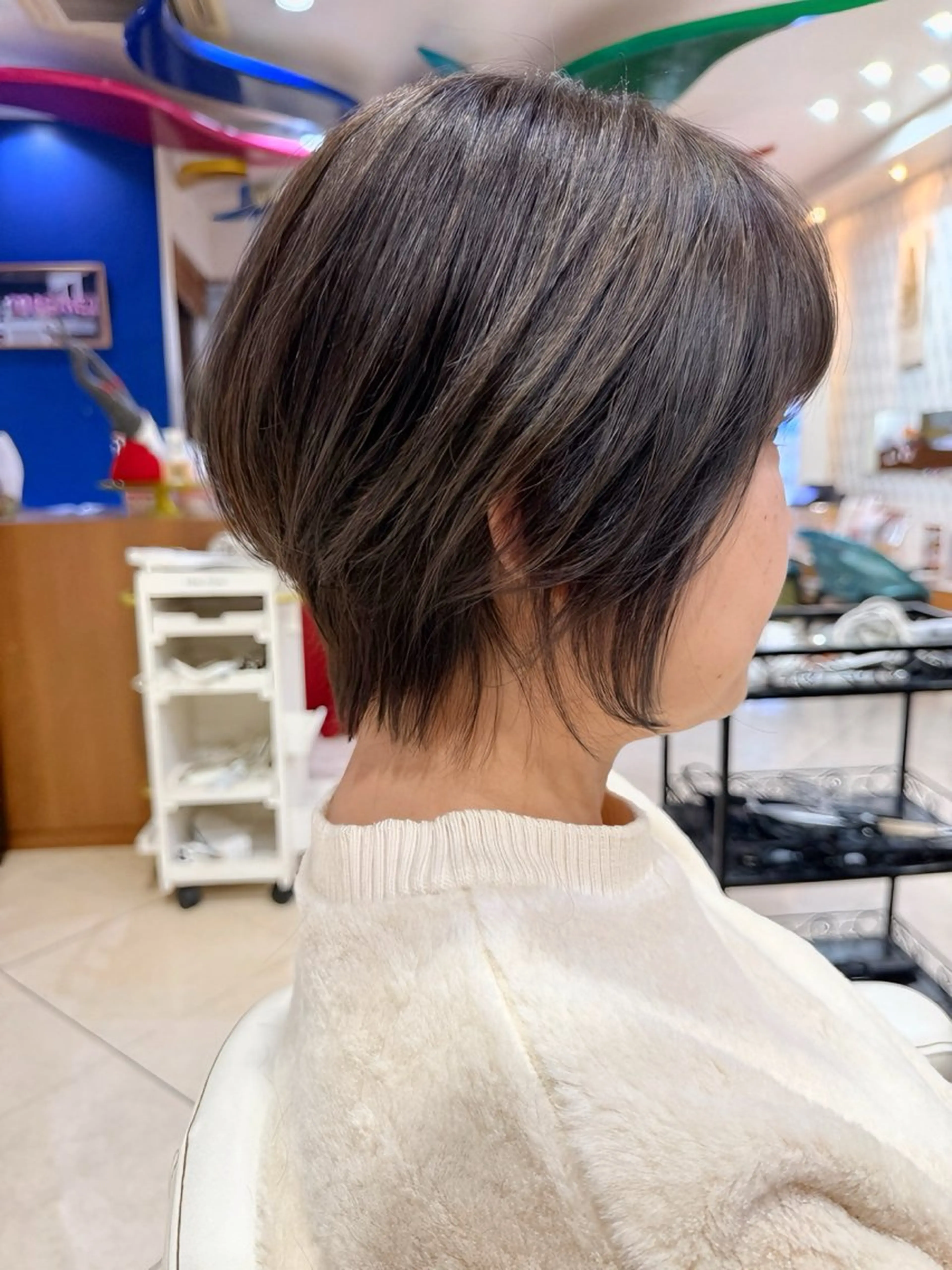 ショート カラー カット ヘアカラー トリートメント ヘッドスパ イーストハムネオ高木 亮人🌿のヘアスタイル