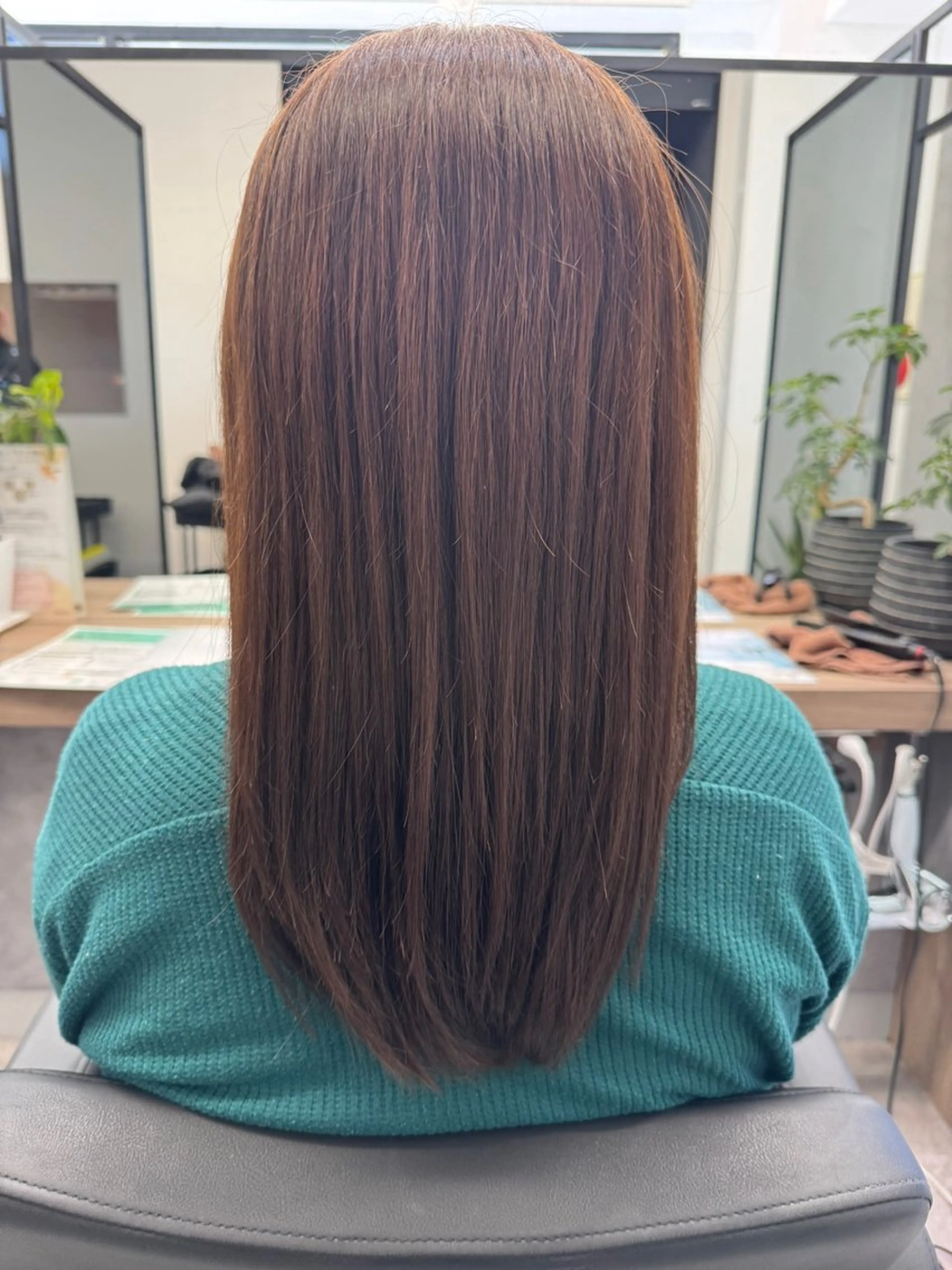 セミロング ピンクブラウン hair salon UNO伊勢原店所属・高橋 廉人のヘアスタイル