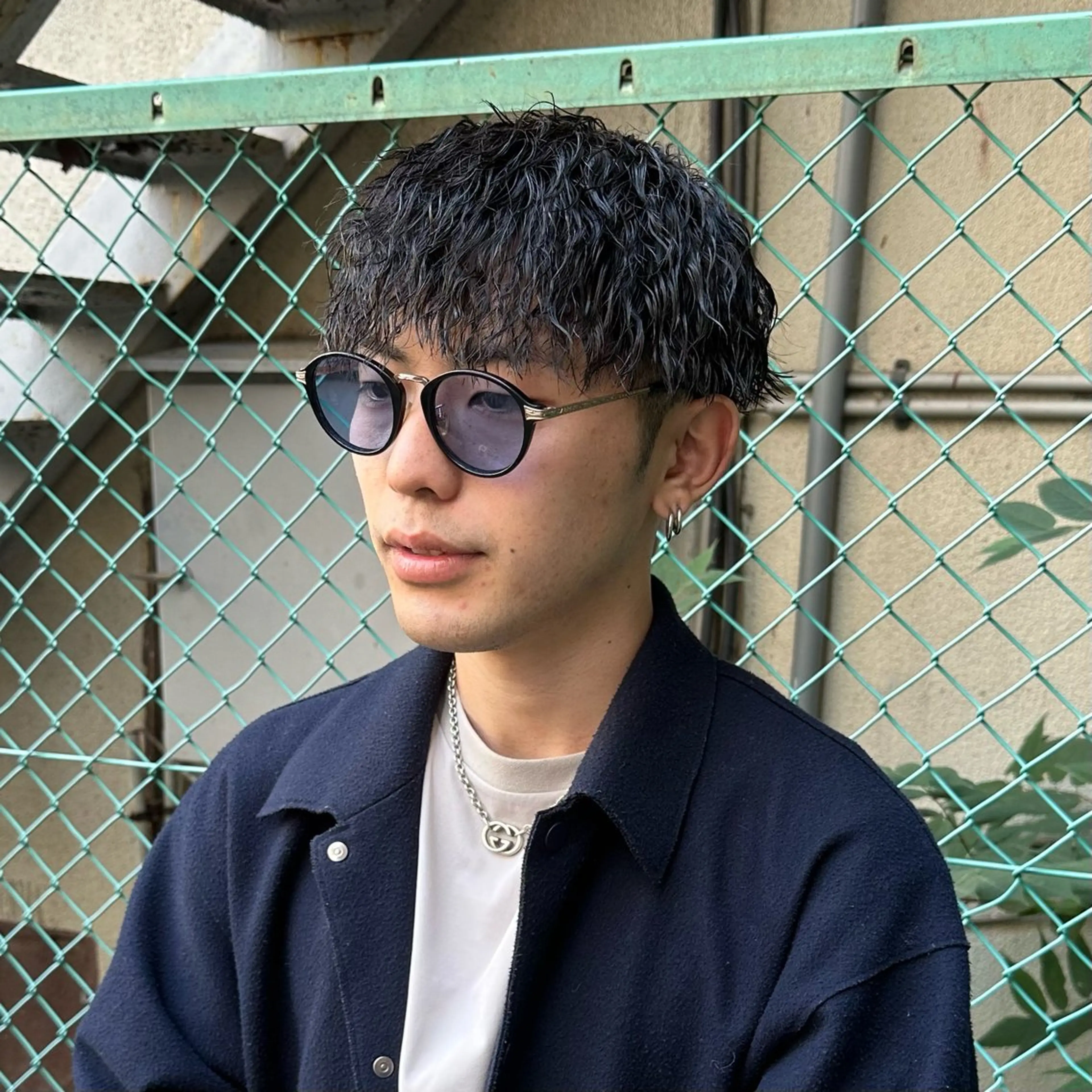 ショート パーマ メンズ パーマ パーマ職人 渡邊　優雅のヘアスタイル