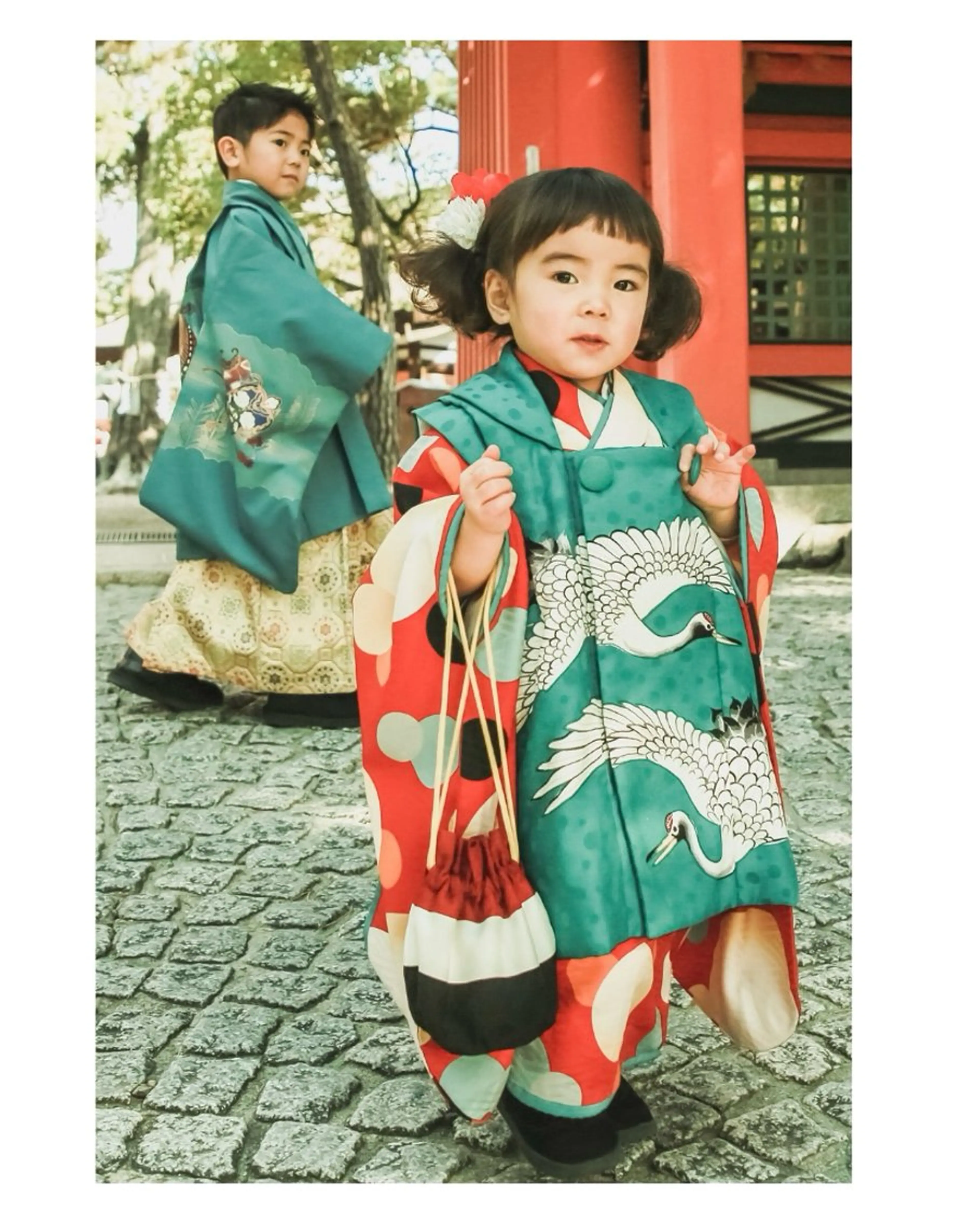 七五三　３歳の写真